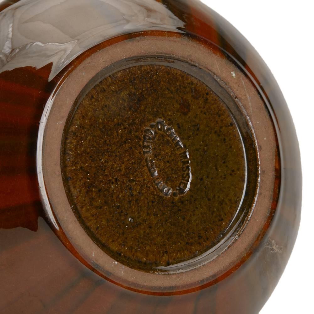 Art Nouveau French Clement Massier Vase, 19th Century 2