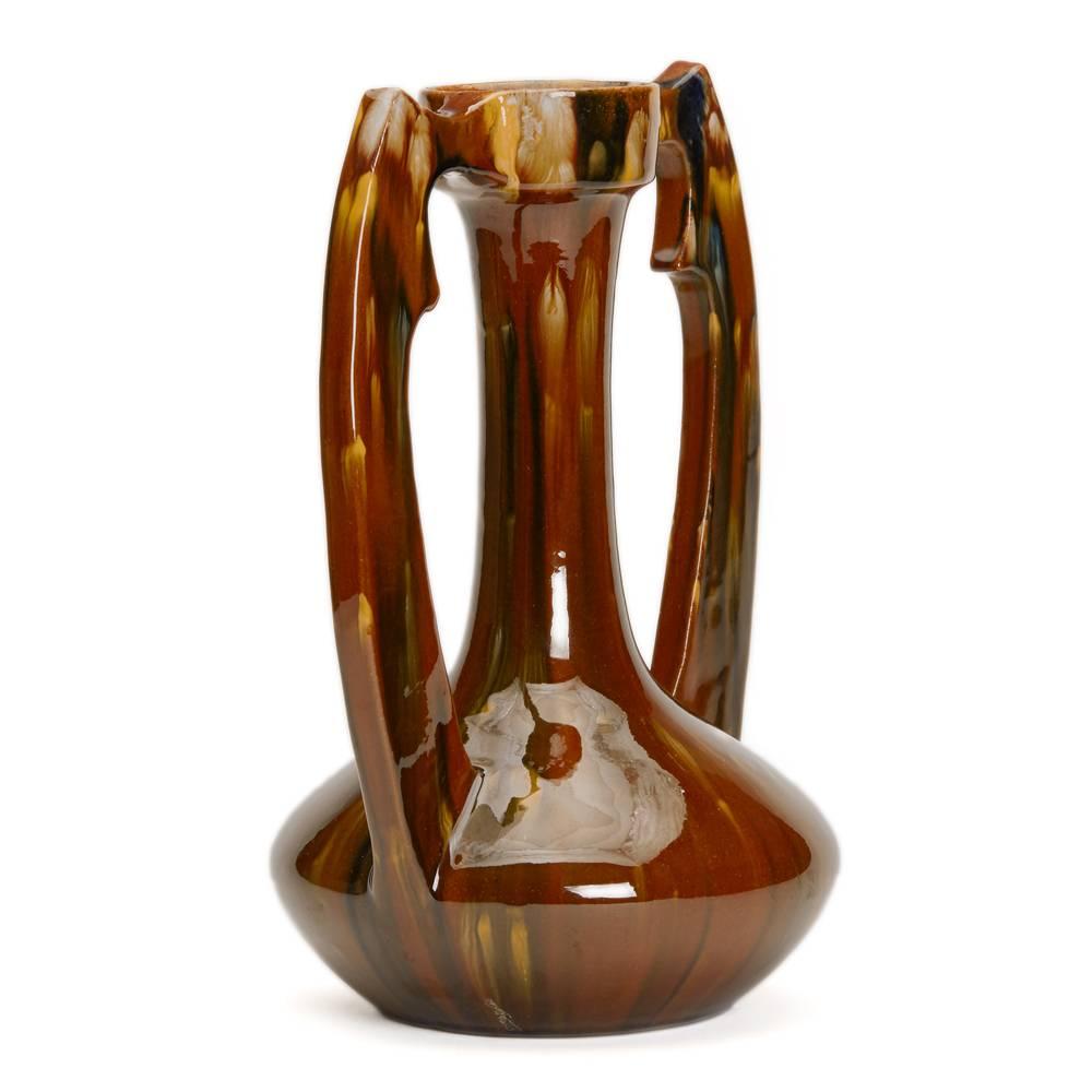 Art nouveau Vase Art Nouveau français Clement Massier, 19e siècle en vente