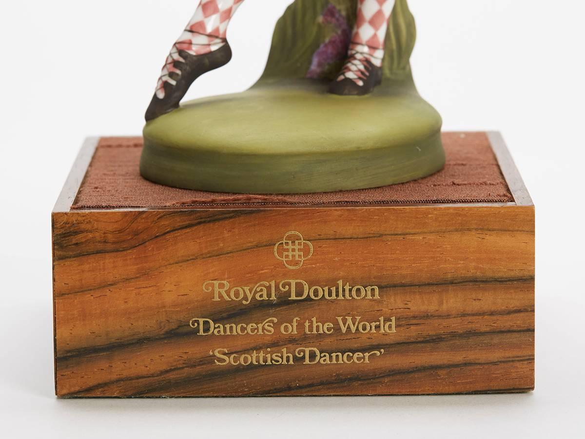 Porcelain Royal Doulton Scottish Dancer Figurine, 1978