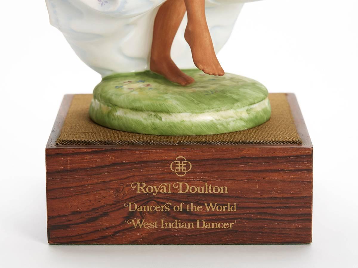 Royal Doulton West Indian Dancer Figurine, 1981 For Sale 1