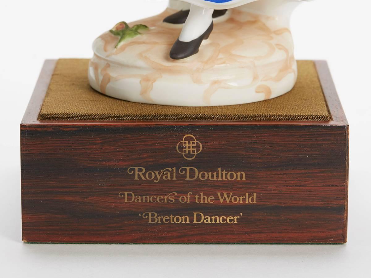 Royal Doulton Breton Dancer Figurine 1981 1