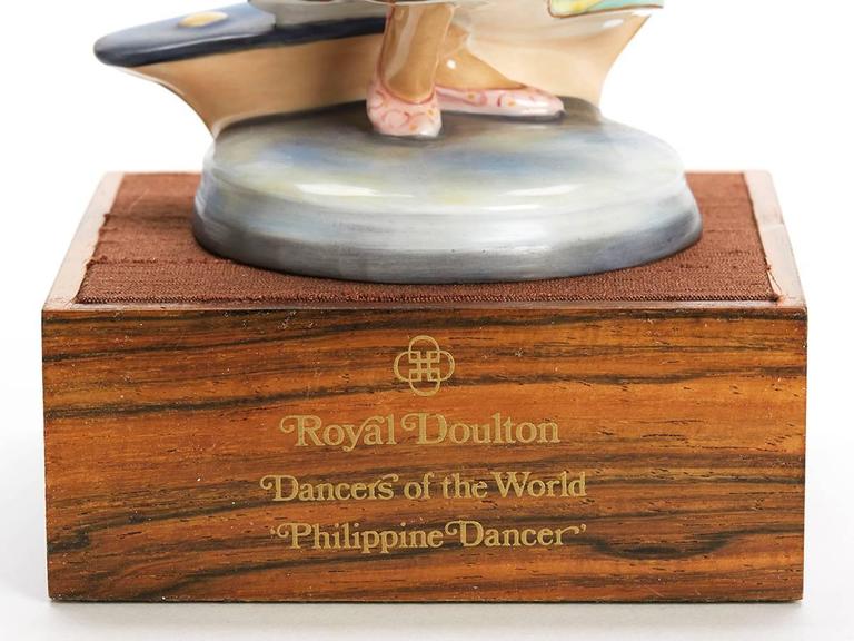 Royal Doulton Philippine Dancer Figurine, 1977 For Sale at 1stDibs