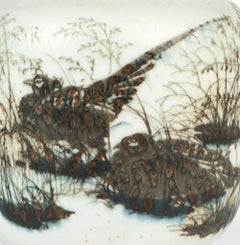 Nils Thorsson Royal Copenhagen Fajance Diana Bird Vase