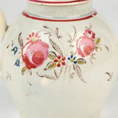 Teiera inglese d’epoca in Pearlware per regalo di nascita, 1787