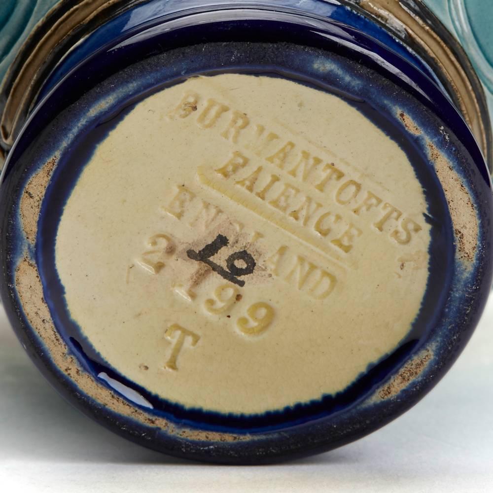 Joseph Walmsey Burmantofts Faience Longboats Vase 1