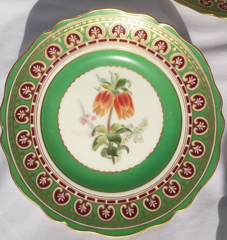 15 Porcelain Luncheon Plates, by Copeland For Sale at 1stdibs