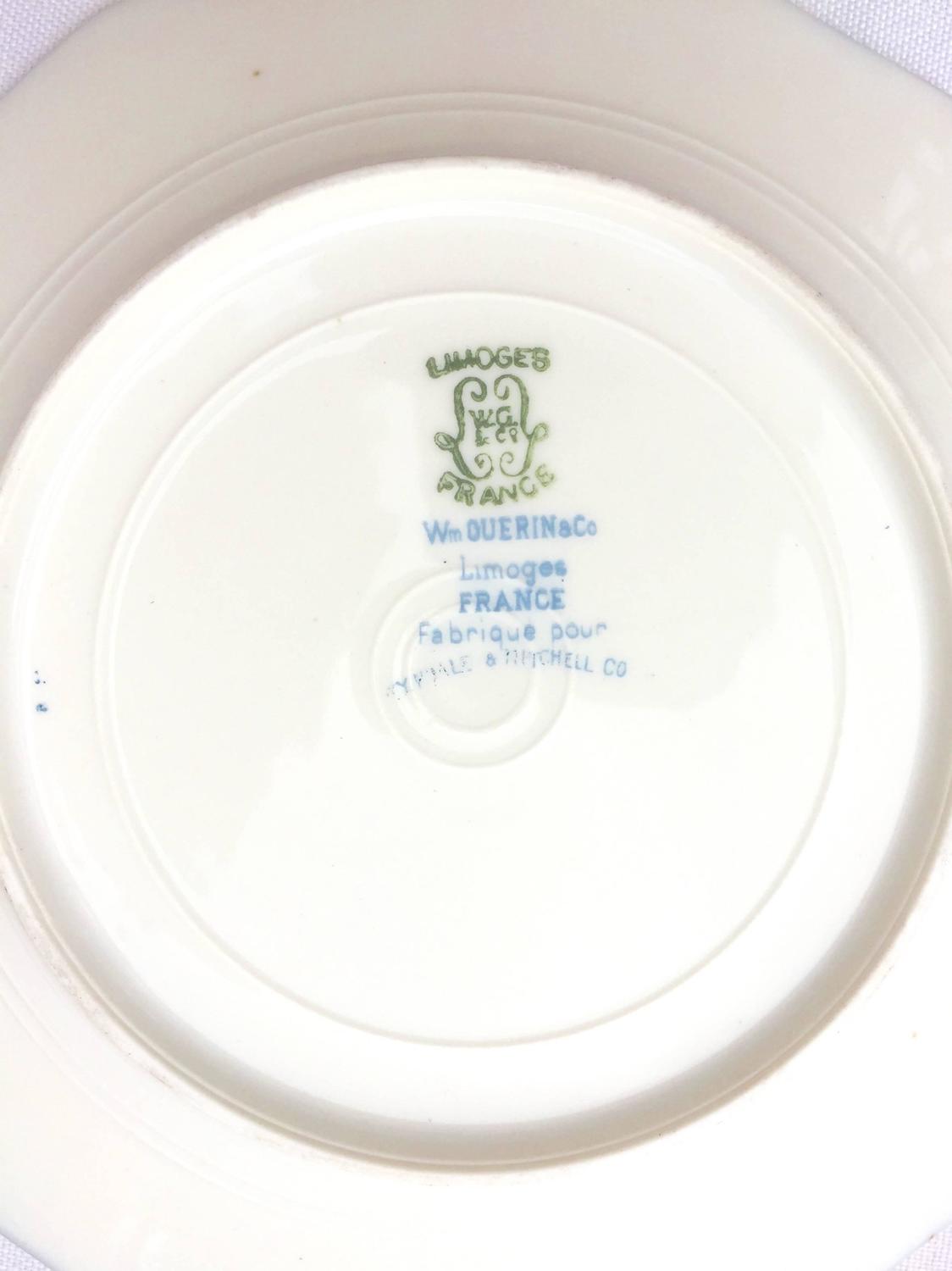 Limoges Porcelain DemiTasse/Espresso Cups For Sale at 1stdibs