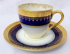 Limoges Porcelain Demi-Tasse/Espresso Cups