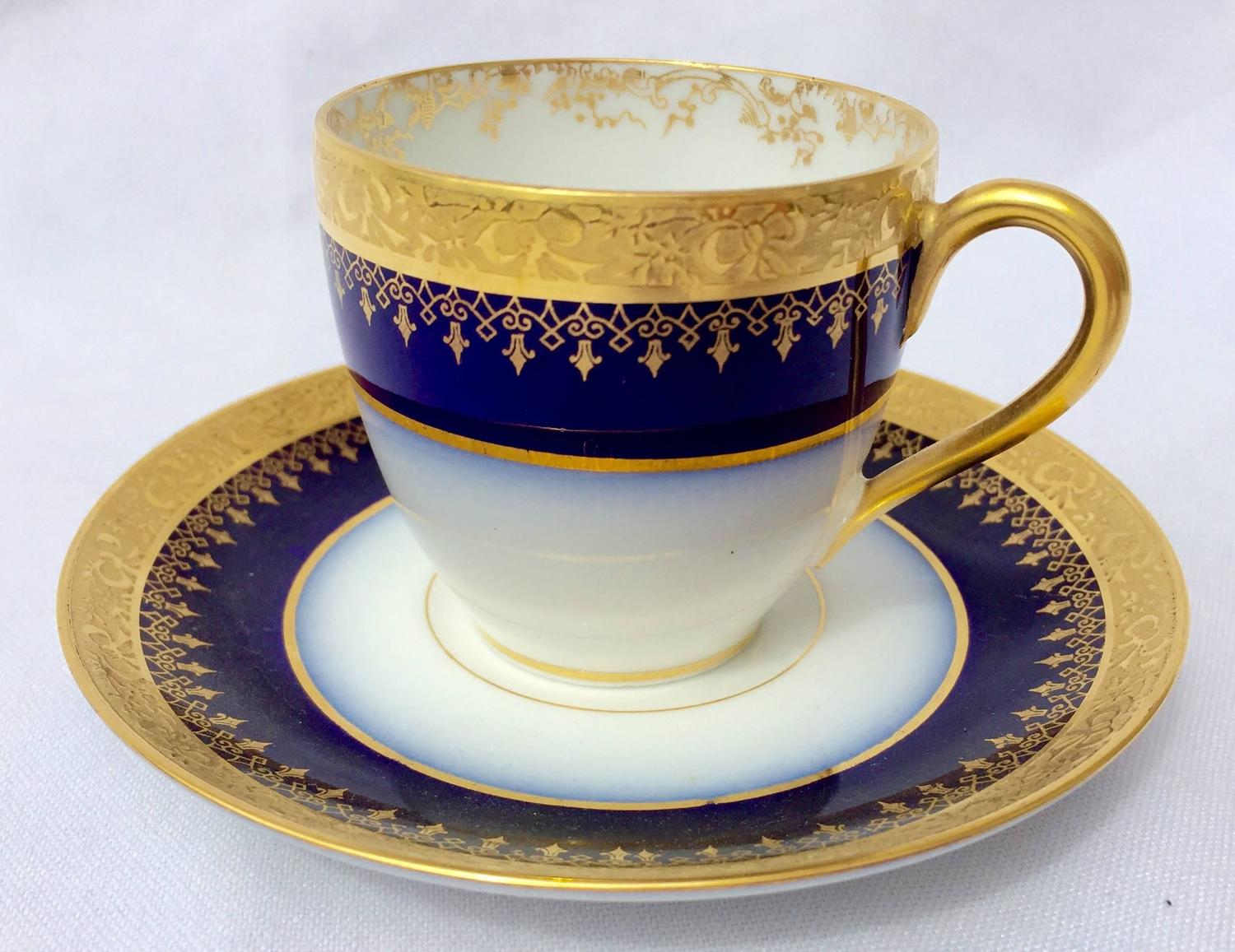 Limoges Porcelain DemiTasse/Espresso Cups For Sale at 1stdibs