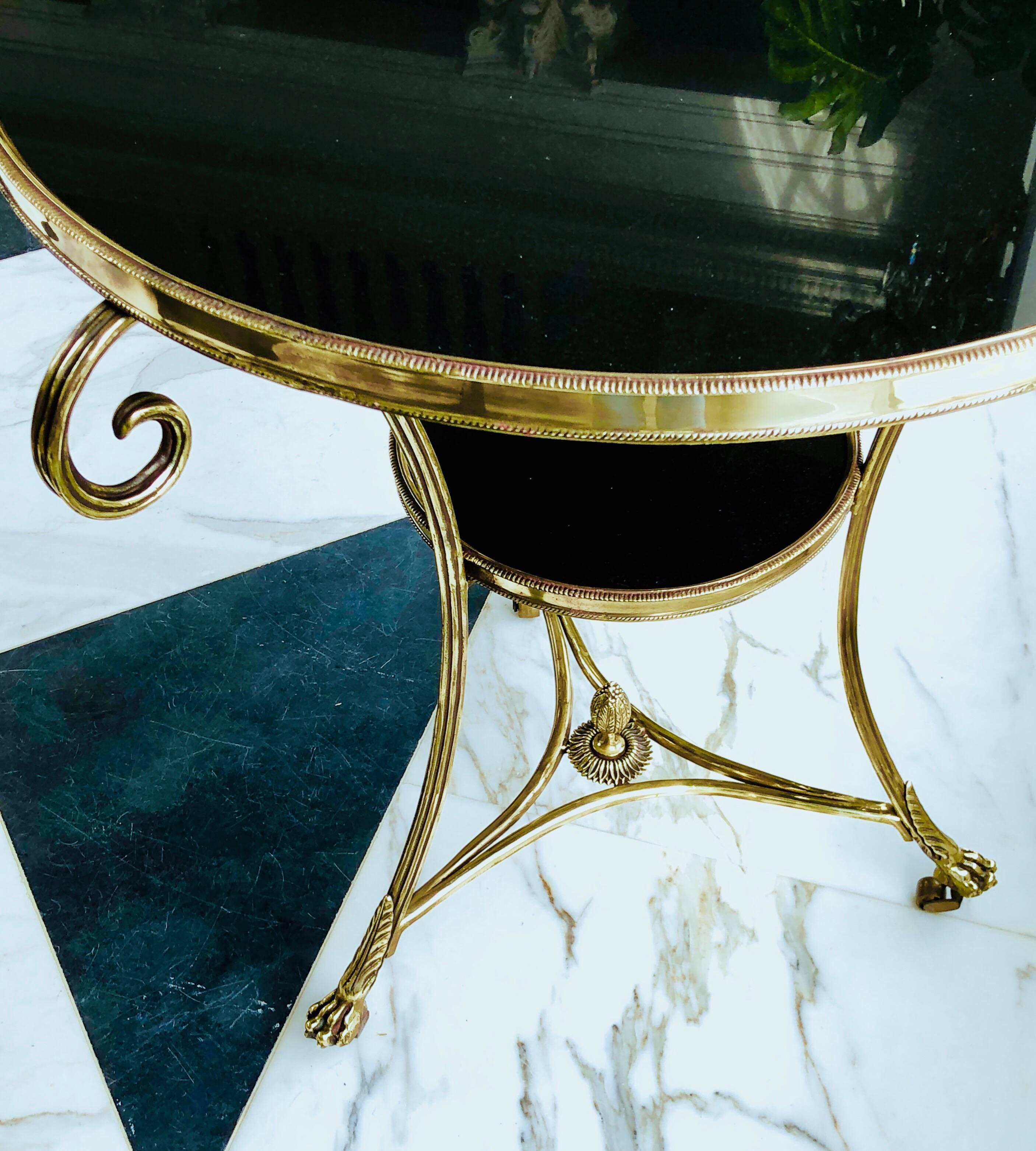 Cast Neo-Classical End Table