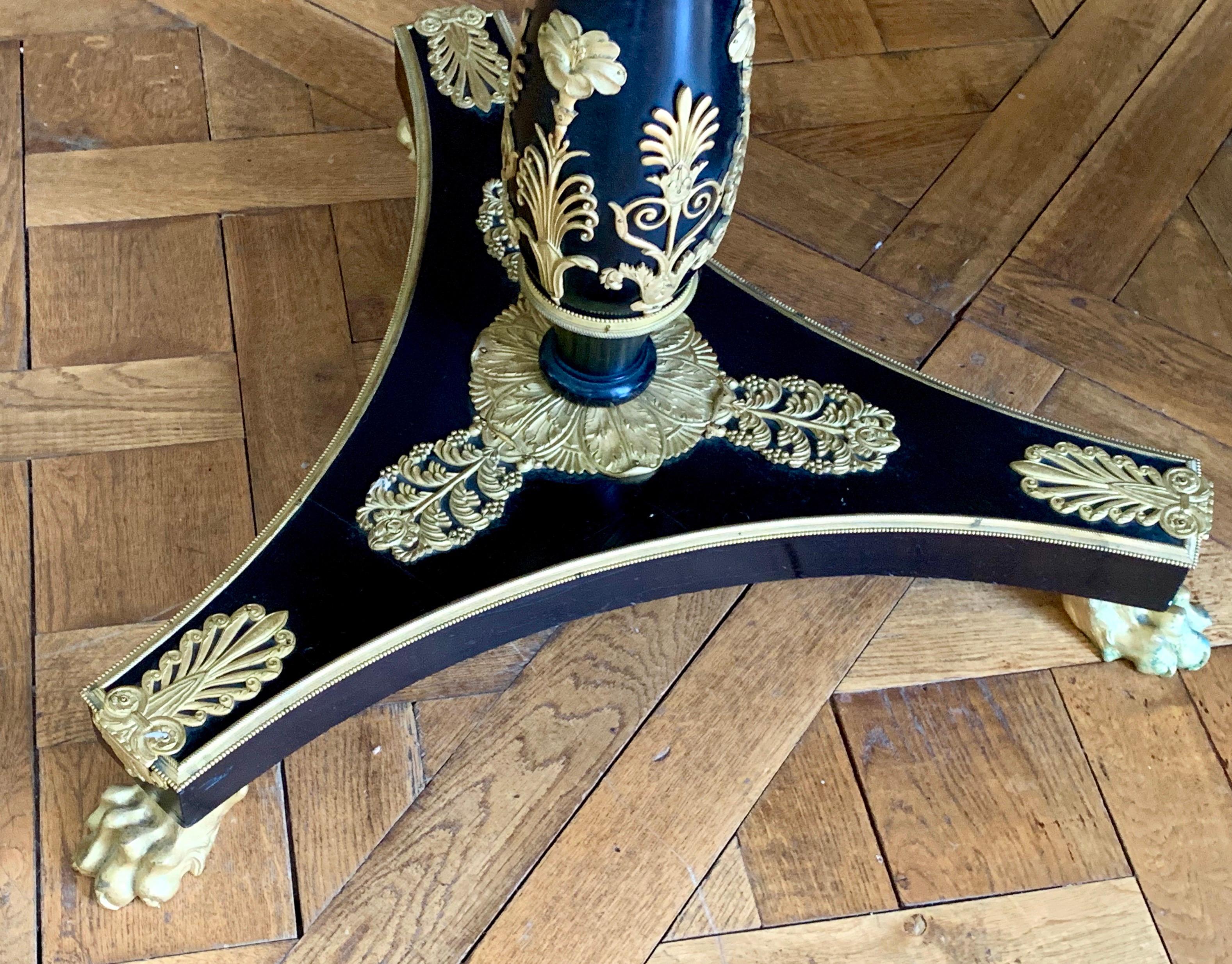 Late 19th Century A Herts Brothers Side Table with Ormolu For Sale