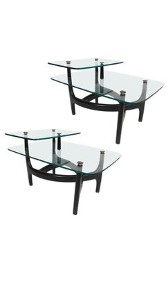 Glass Top Side Tables