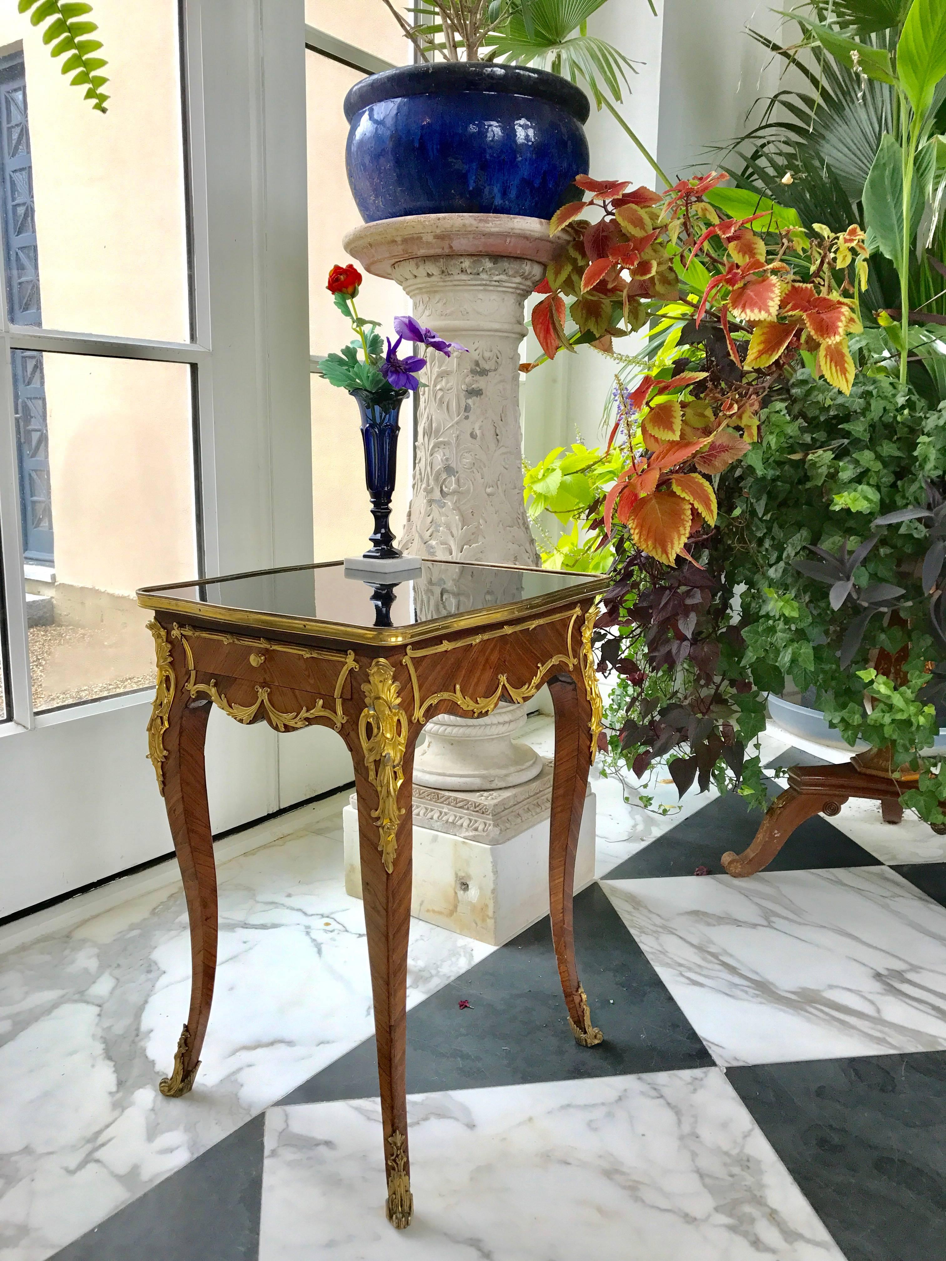 French Louis XV Side Table 