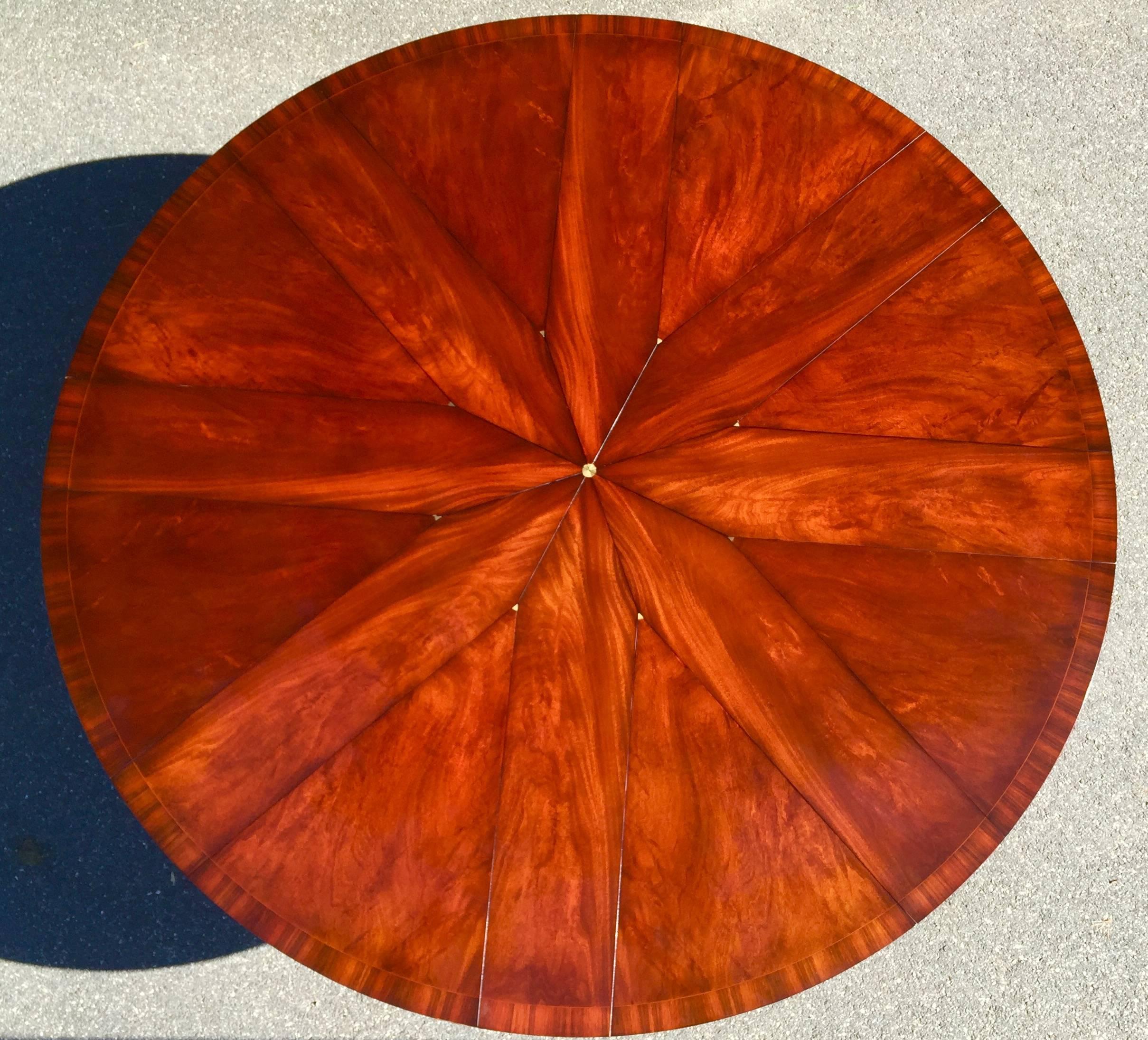 round extension table