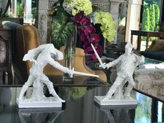 Pair of Porcelain Sculptures