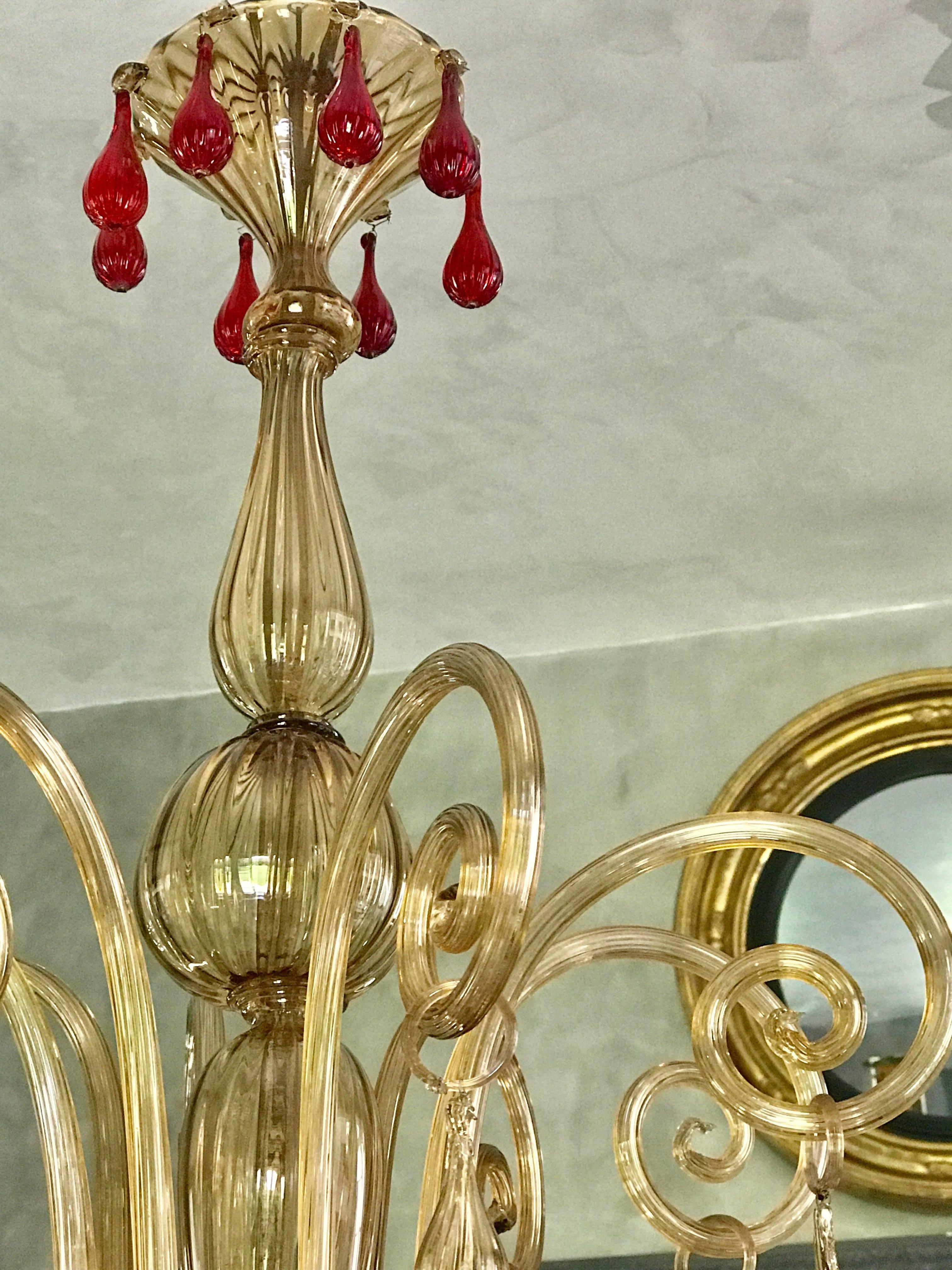 Mid-20th Century Venetian Chandelier