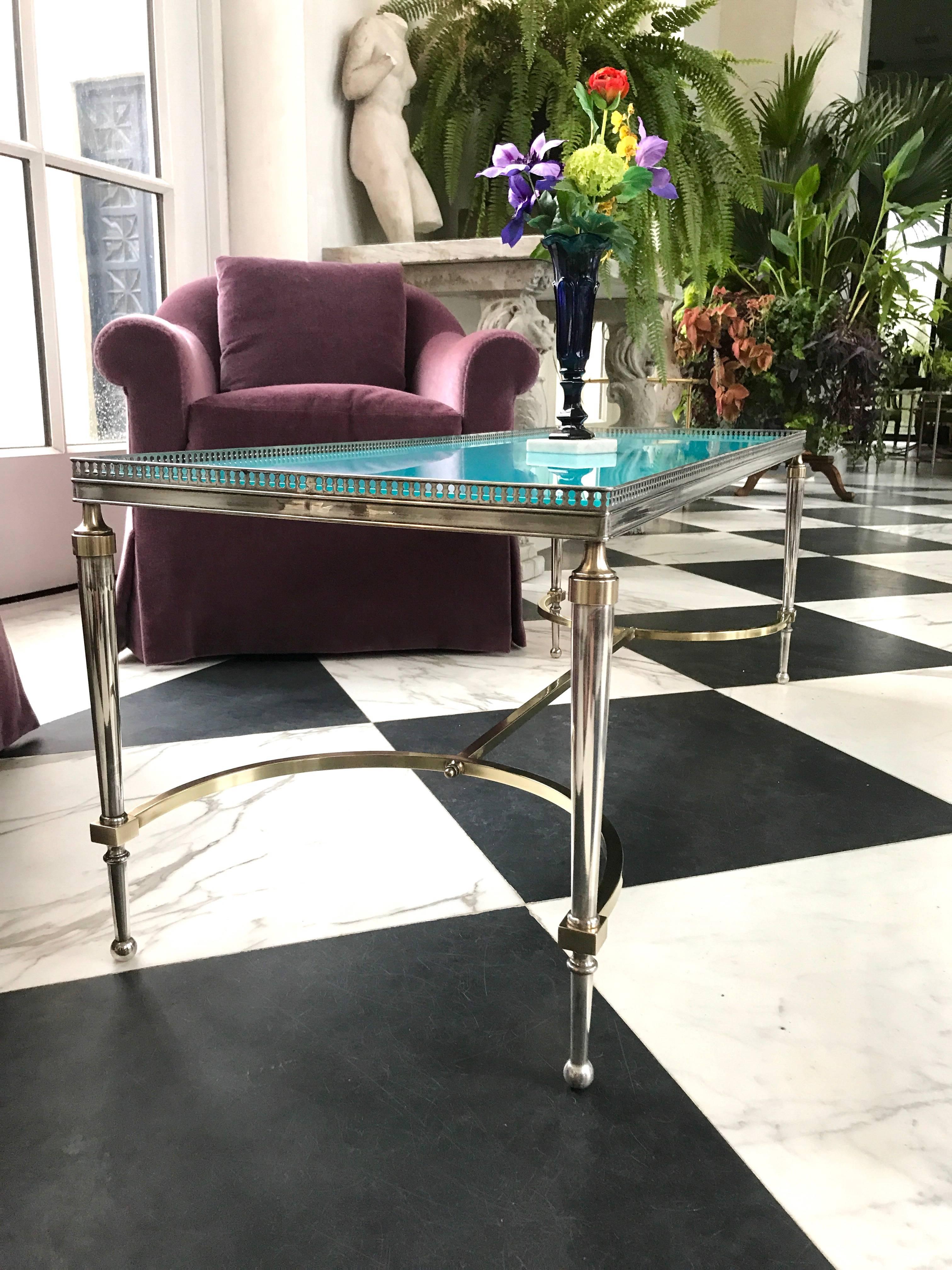 Mid-20th Century Maison Jansen Coffee Table 