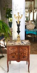 Pair of Large Empire Candelabra