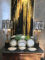 Berlin/KPM Porcelain Dinner Service, King Wilhelm II Grape Motif