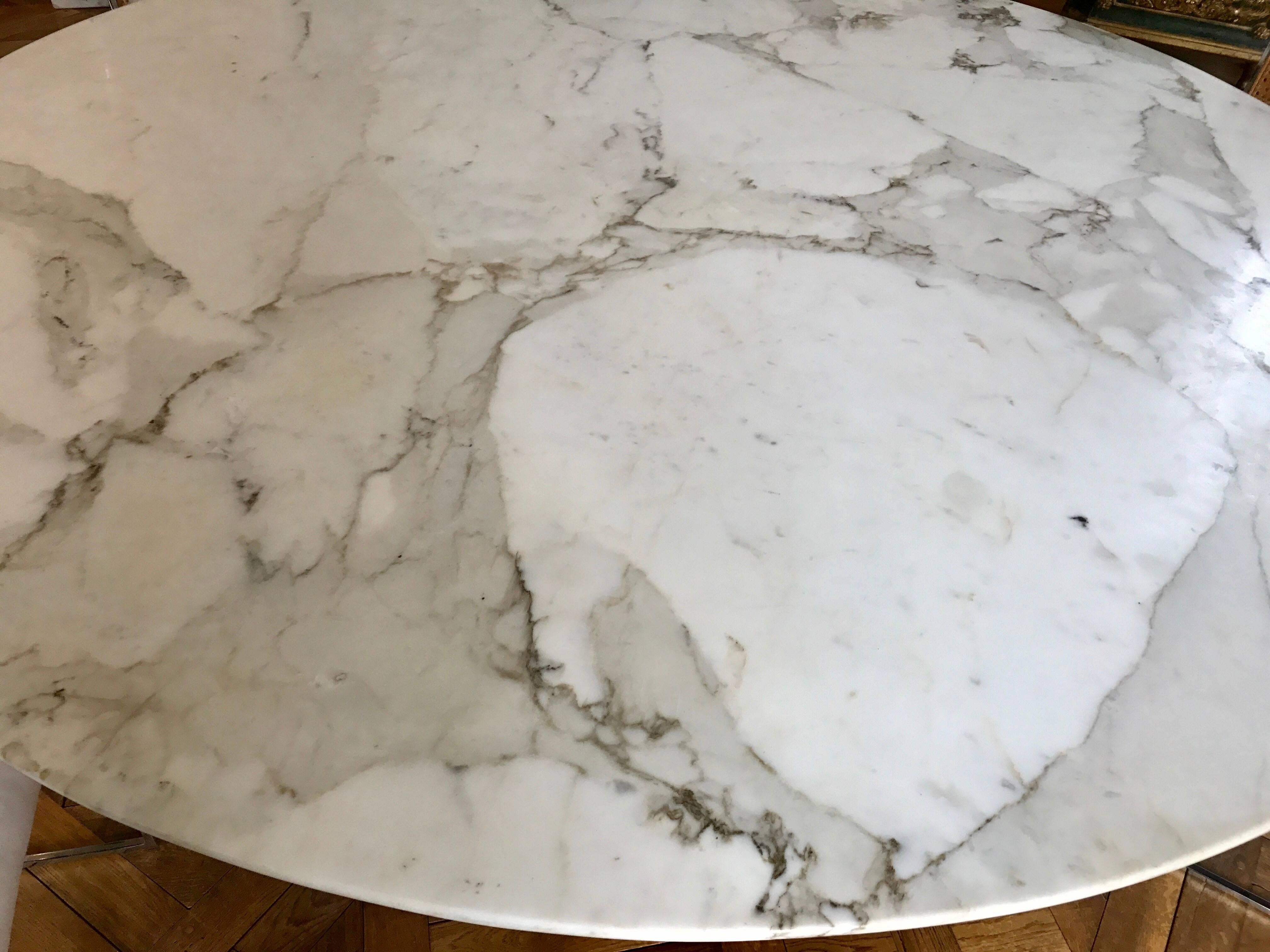 Exceptional Knoll Marble Dining Table 1