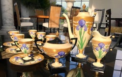 An Art Deco Lenox Belleek Porcelain Coffee Service