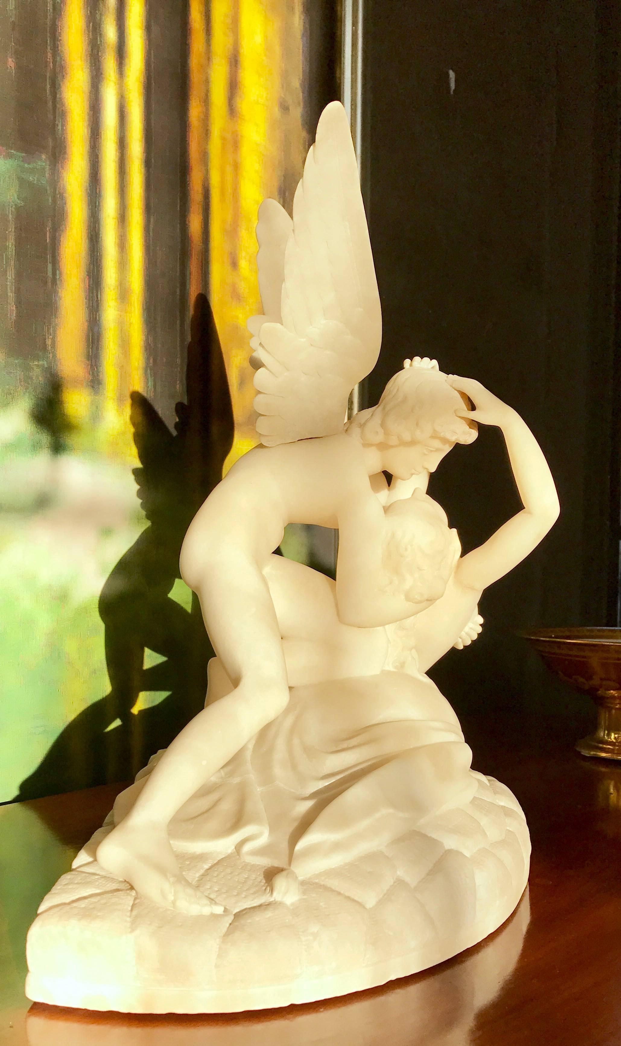 cupid and psyche statue for sale