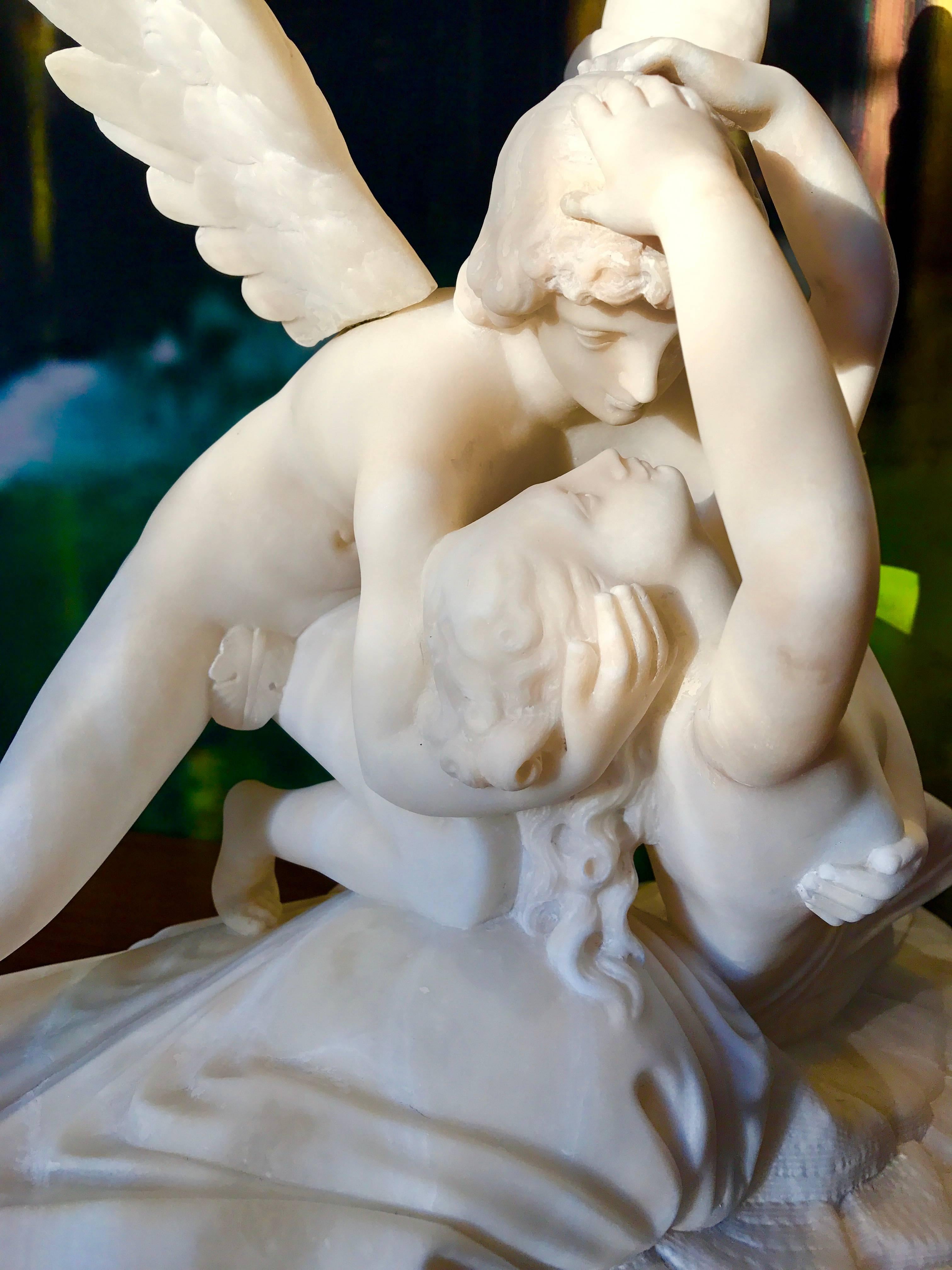 A sculpture of the God Eros & Pyche, one of the most classically important sculptures in history. 