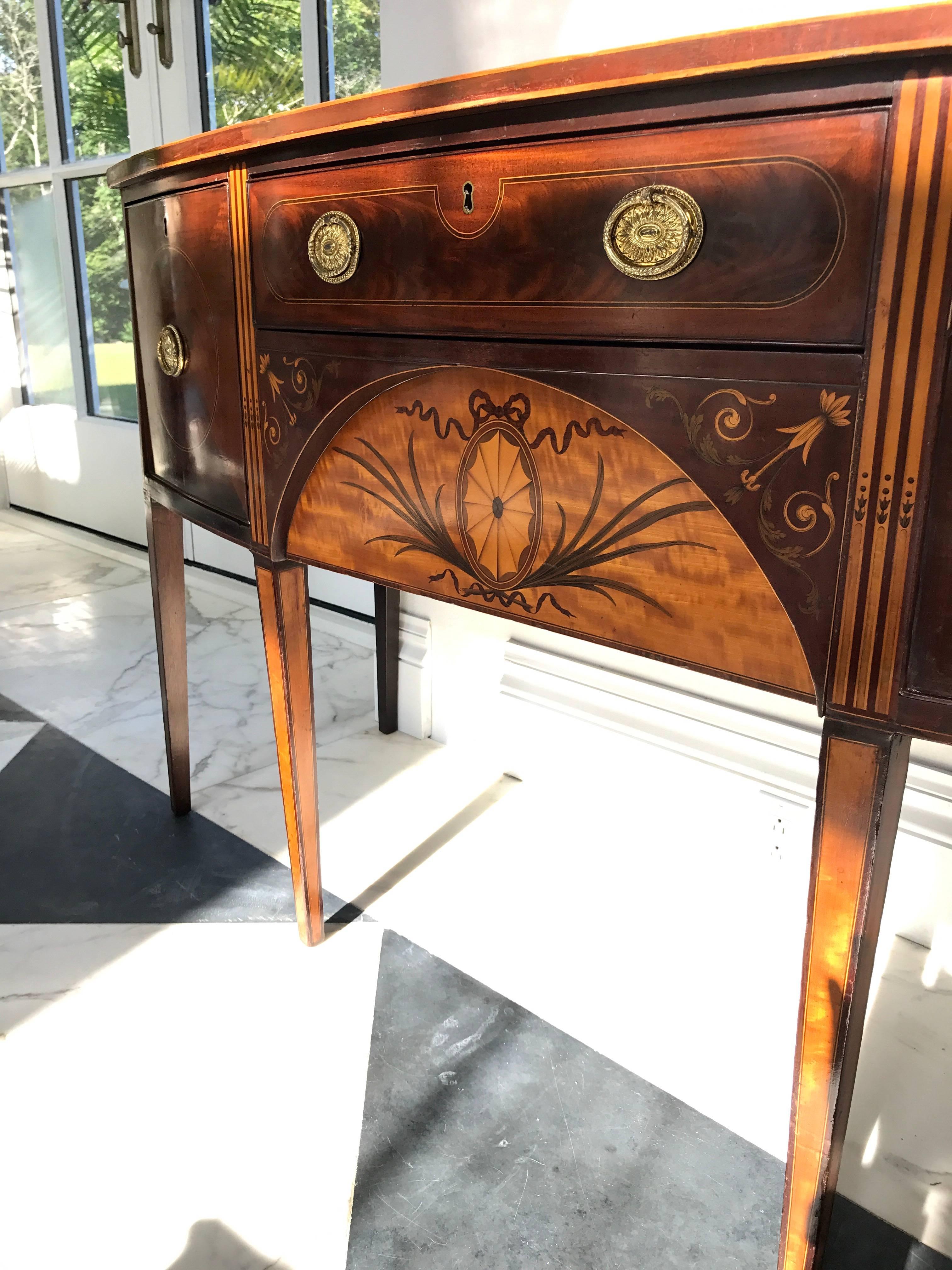 Inlay Hepplewhite Sideboard