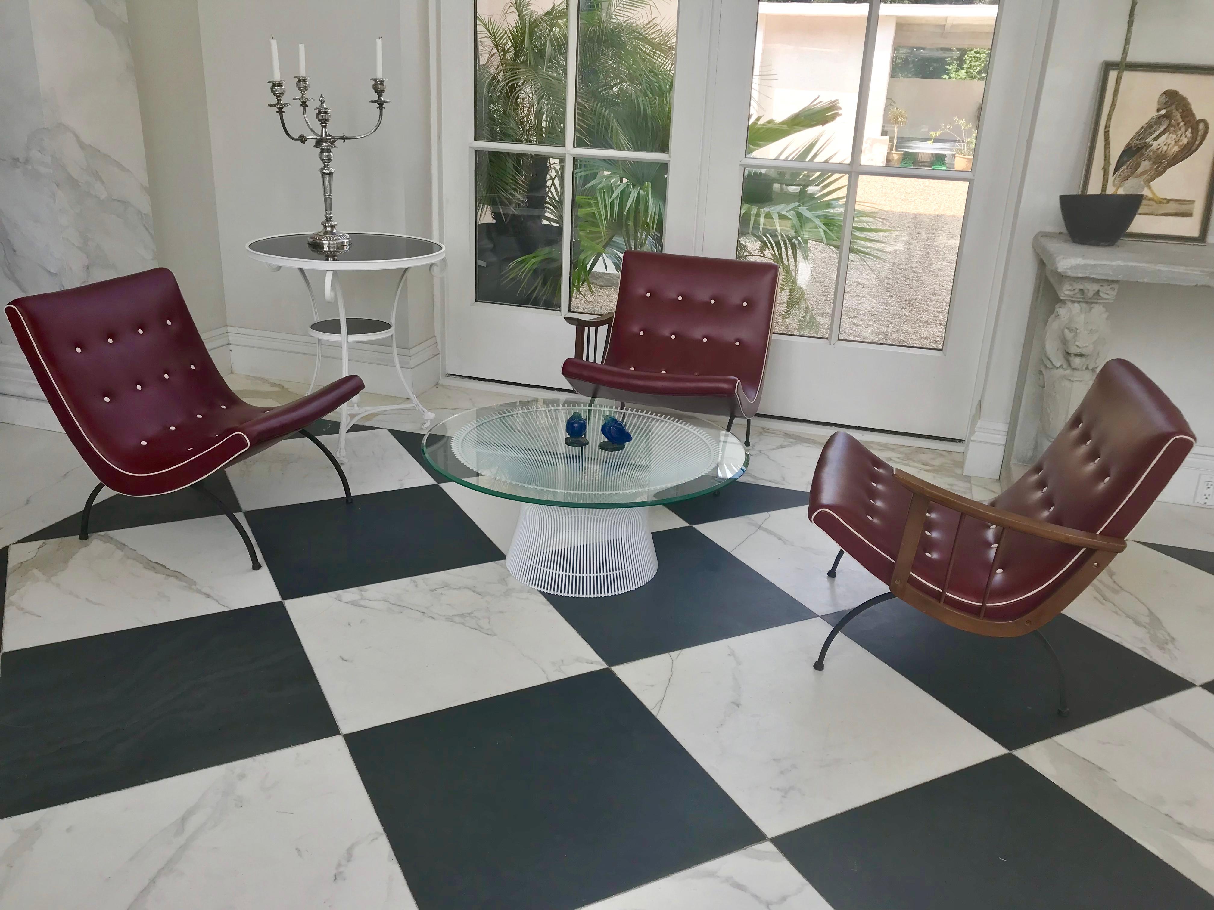 Mid-Century Modern Ensemble de salon de style Scoop
 en vente