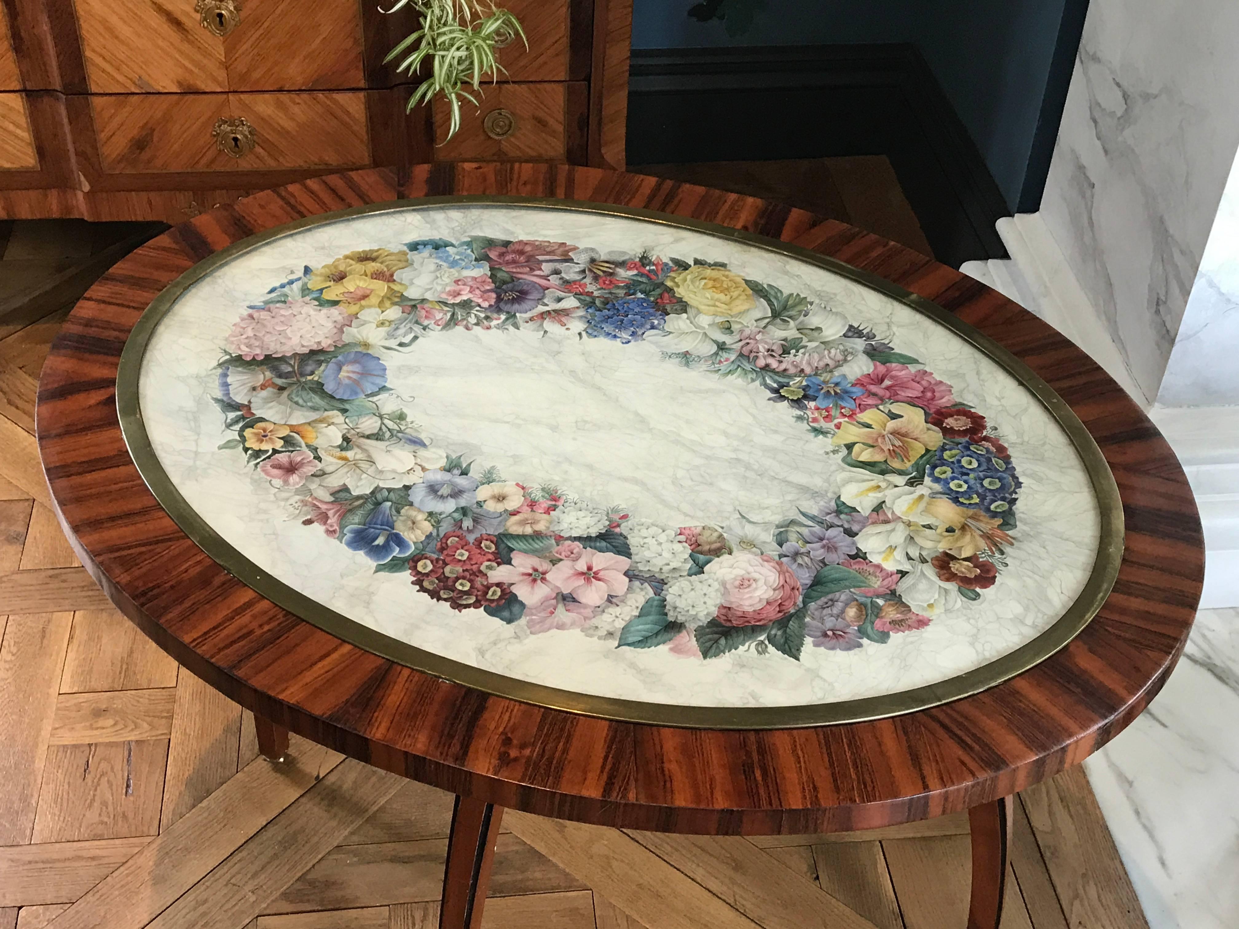 Early 20th Century Art Deco Side Table For Sale