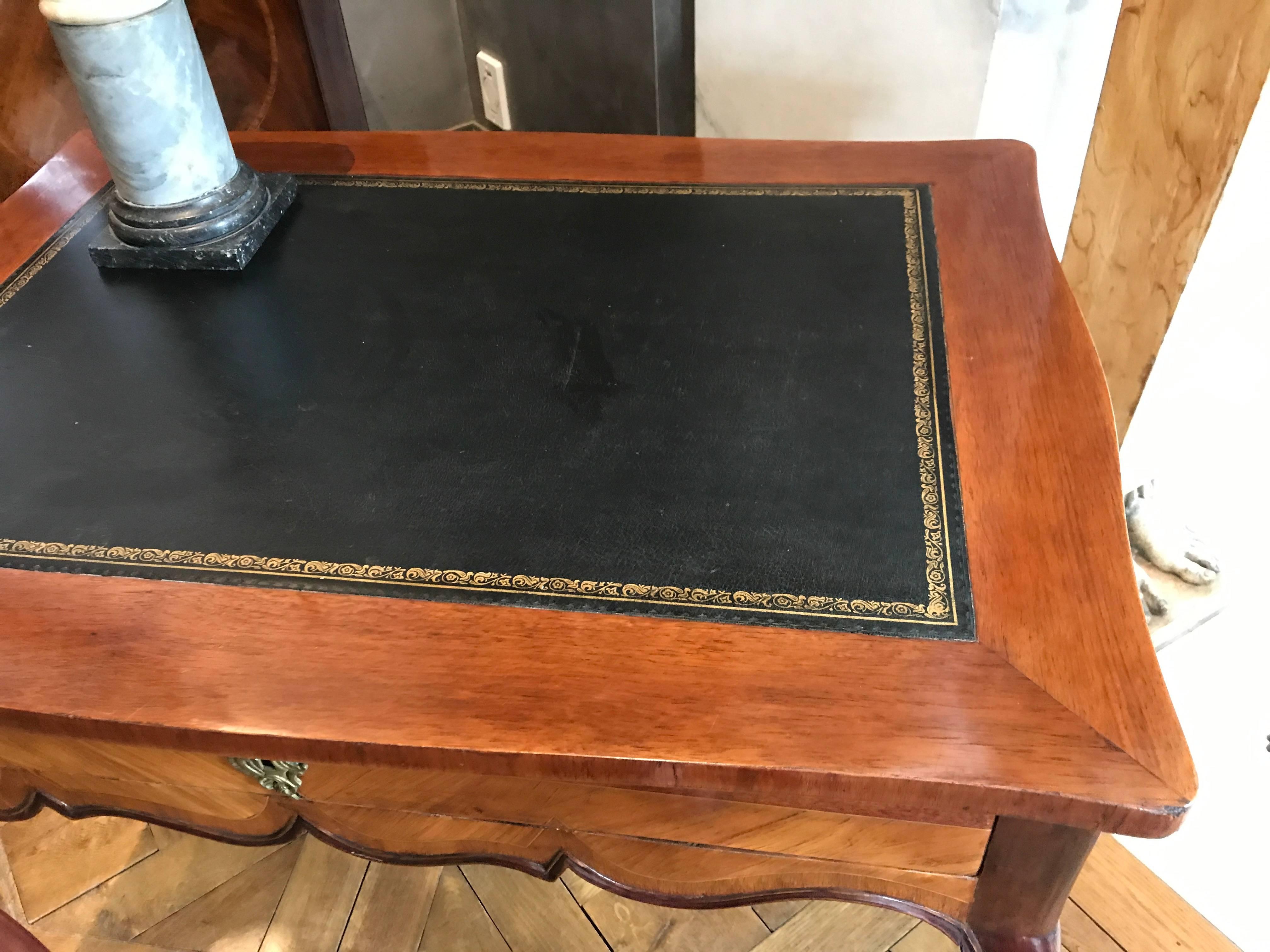 Hand-Carved Swedish End Table For Sale