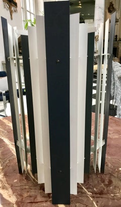 Pair of Grey and White Lamps by Preben Dahl