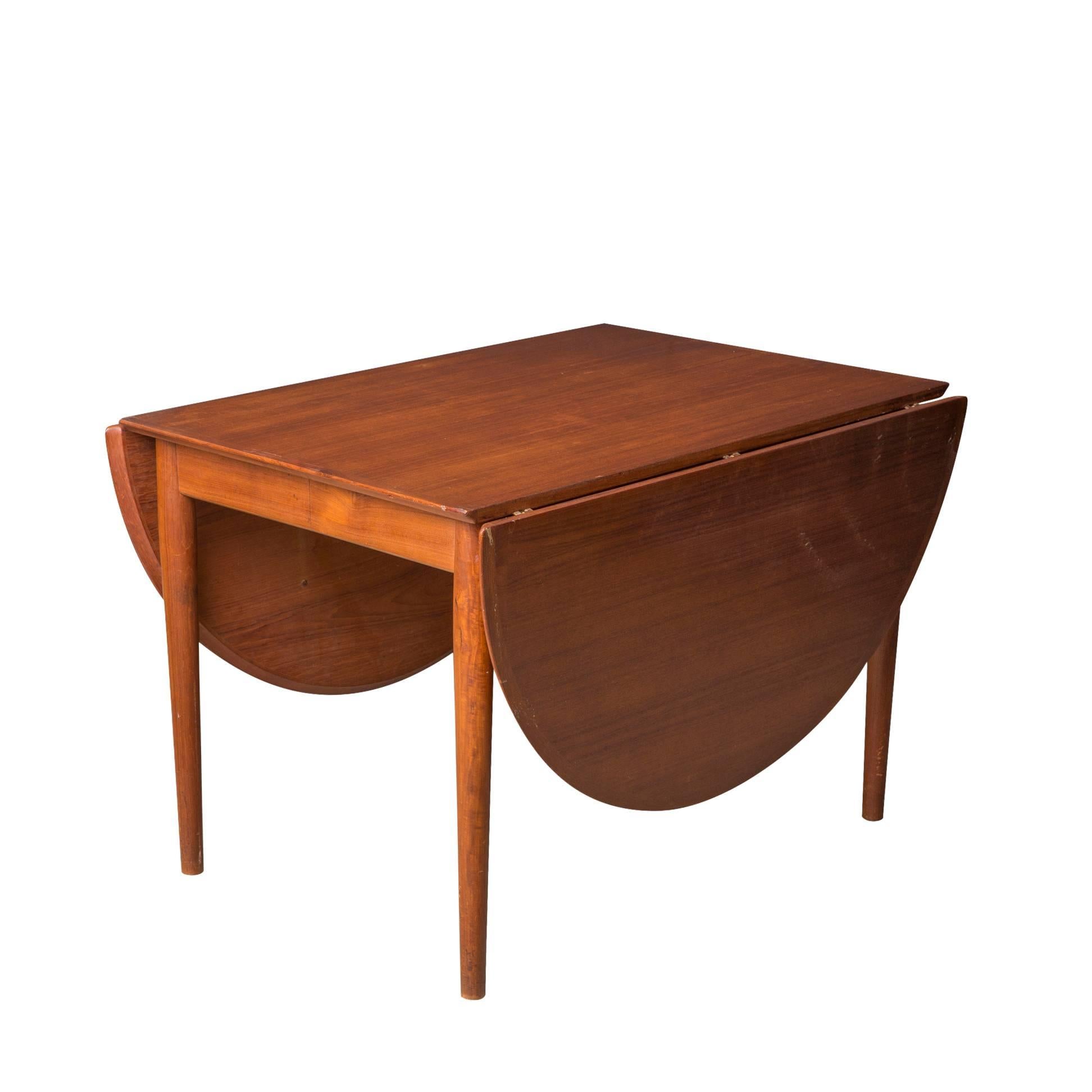 Mid-Century Modern Arne Vodder for Sibast, Expandable Dining or Game Table