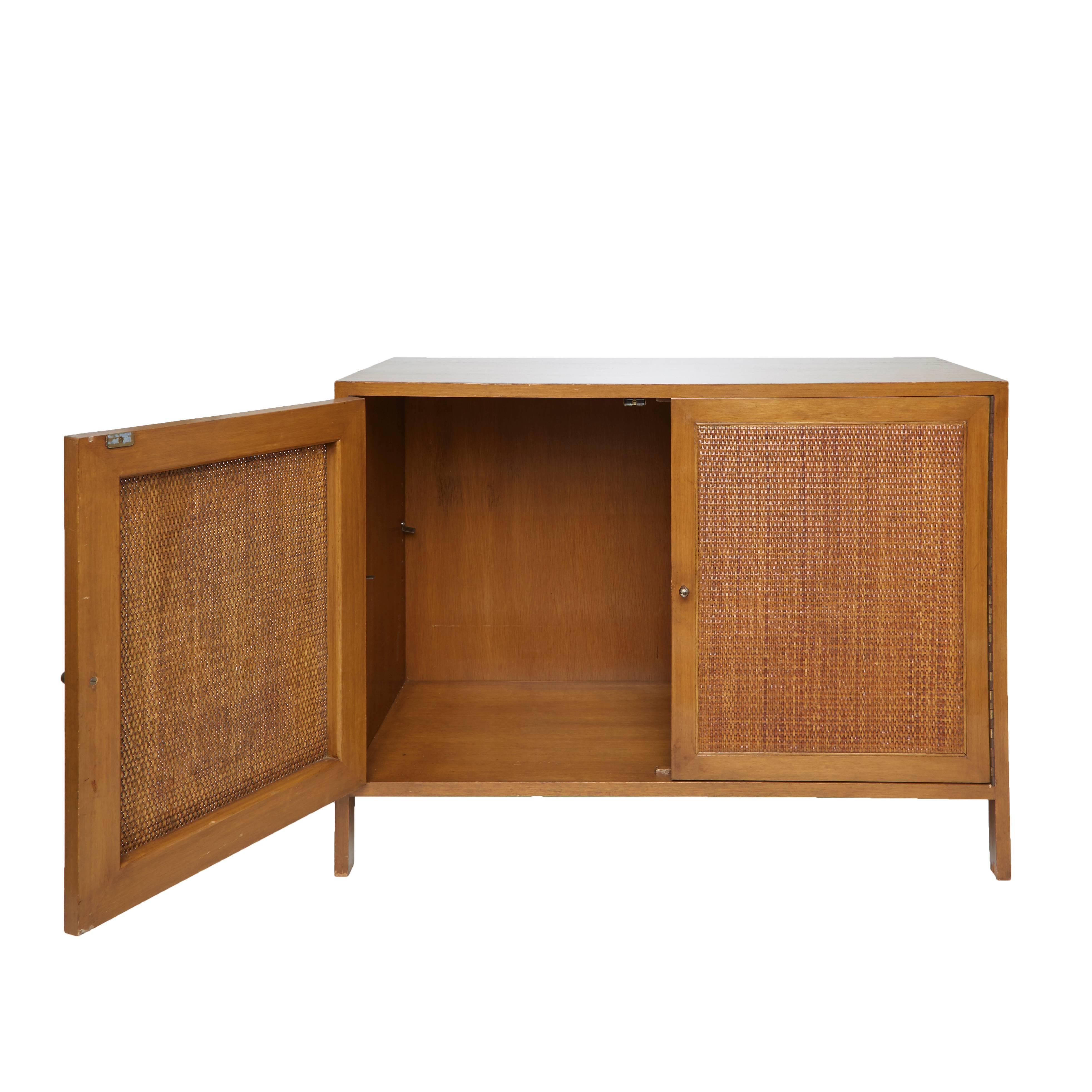 Mid-Century Modern Paul McCobb Two-Door Cabinet or Cocktail Bar