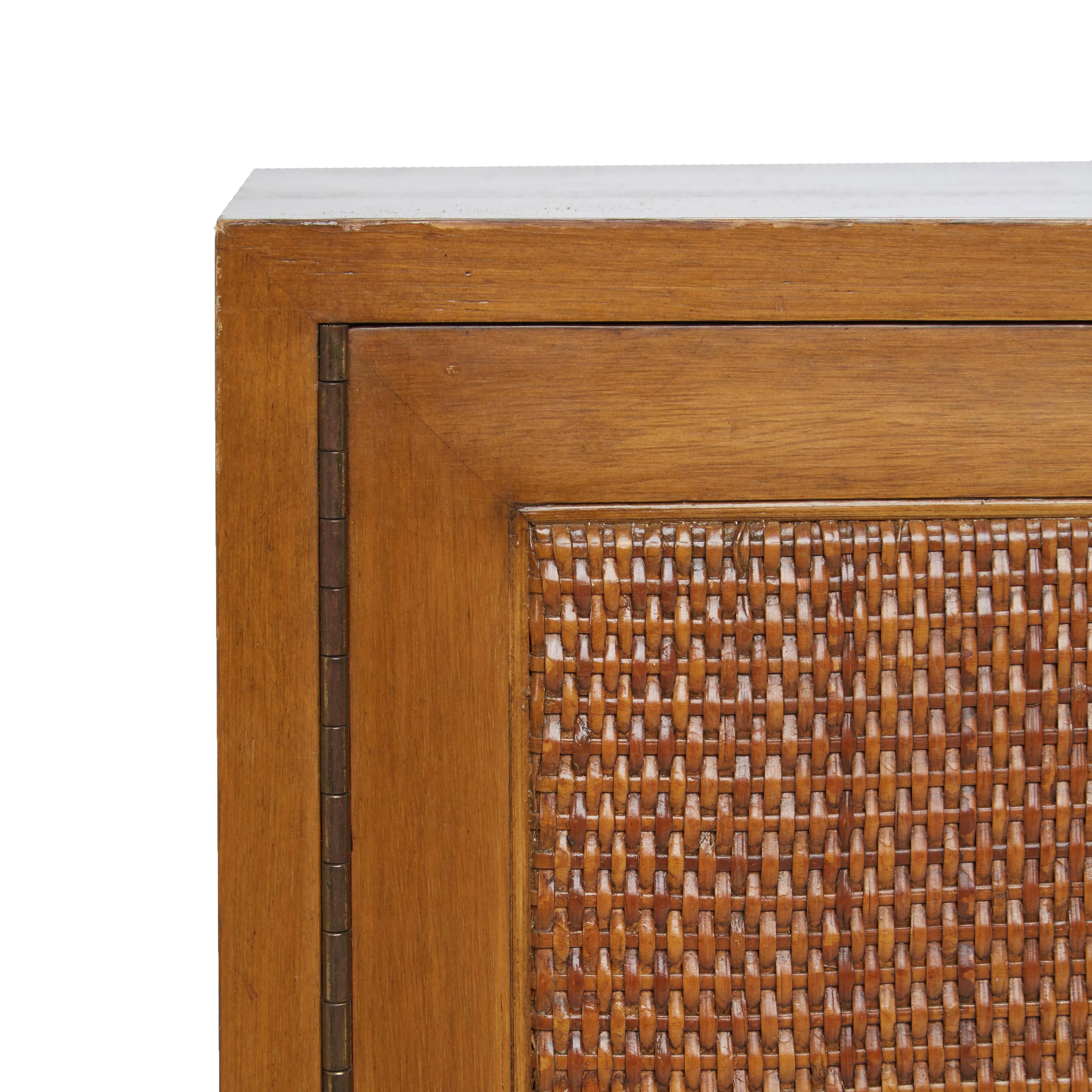 Mid-20th Century Paul McCobb Two-Door Cabinet or Cocktail Bar
