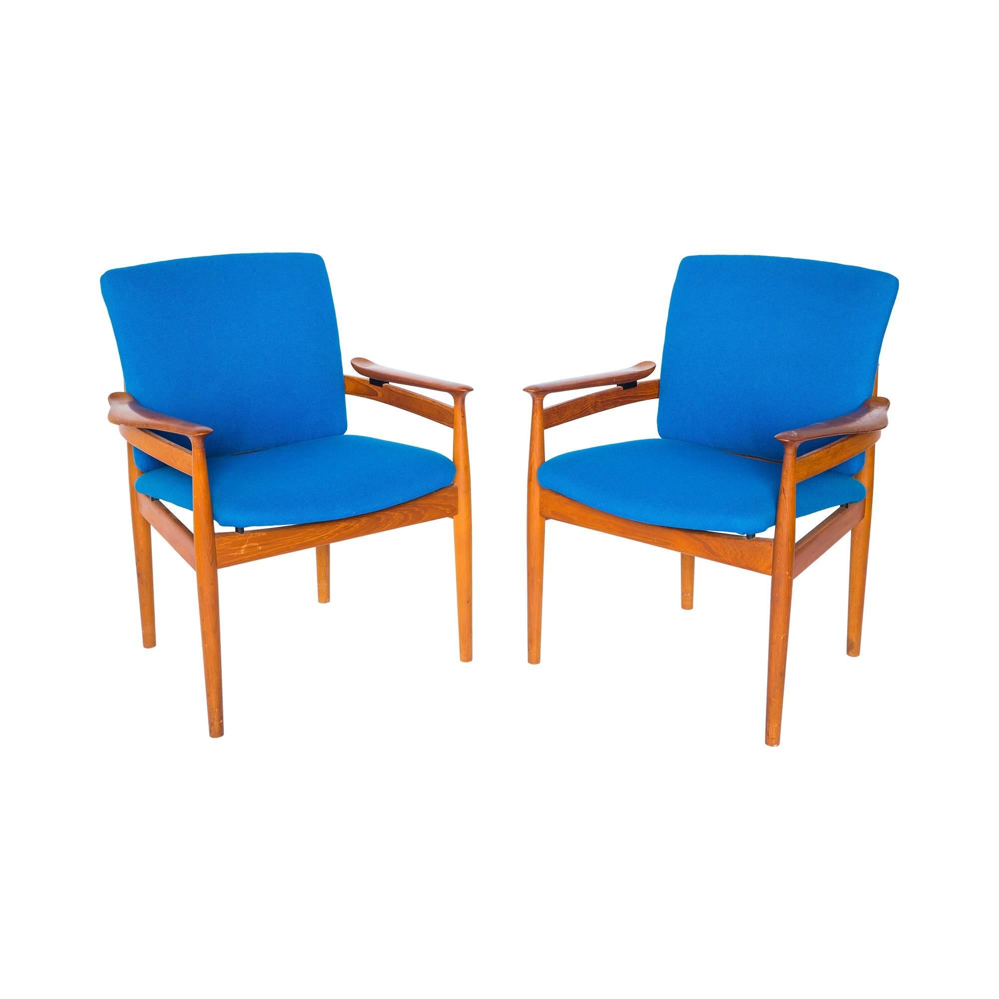 Model 192 Dining Armchairs by Finn Juhl for France 
Son - ON SALE