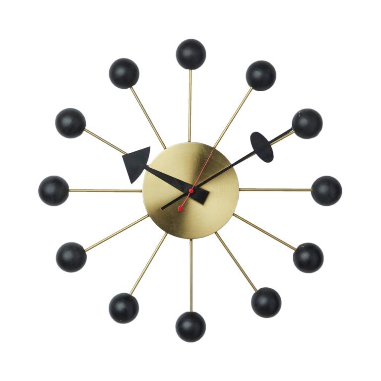 Ball Clock by Nelson for Howard Miller at 1stDibs
