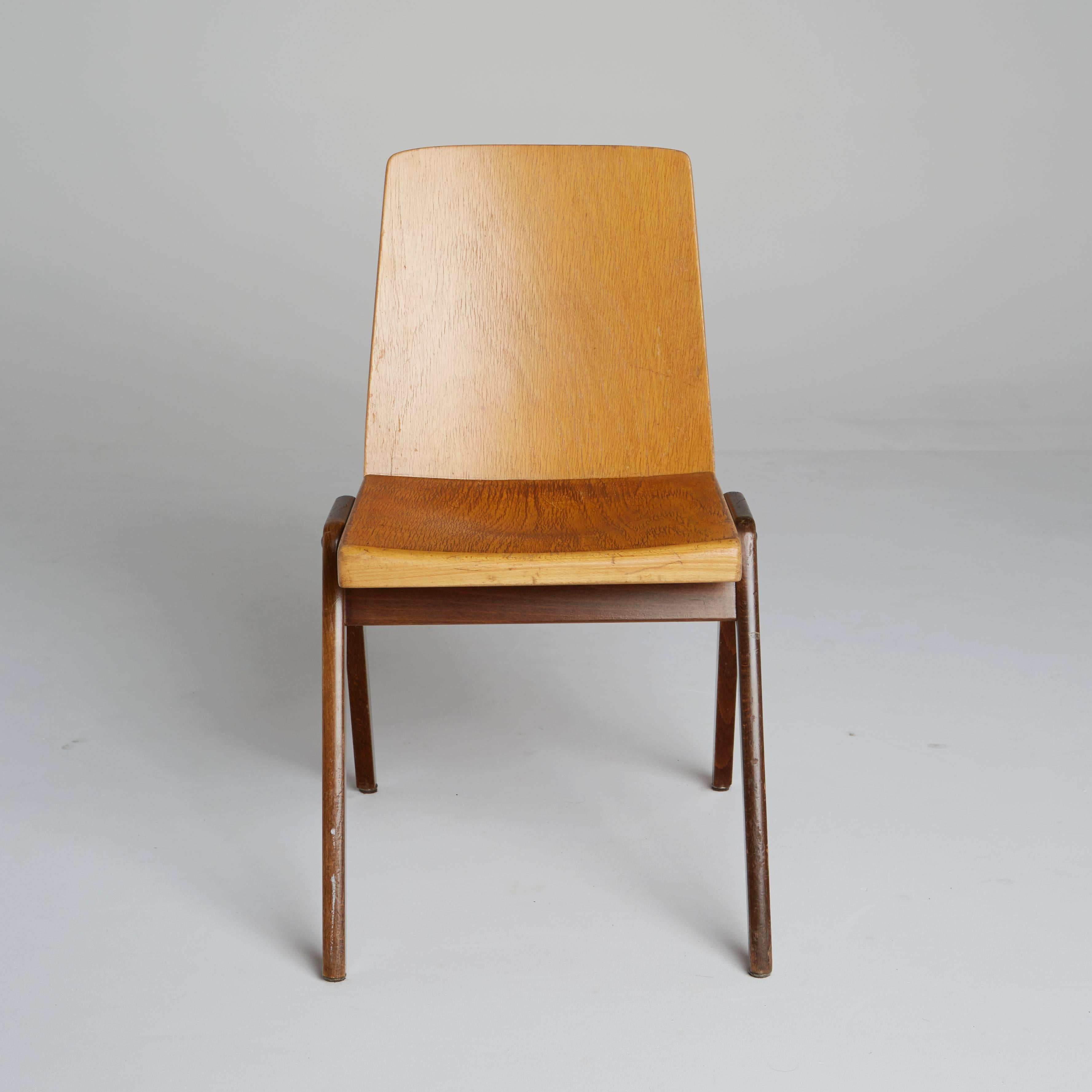 Mid-Century Modern Wooden Stacking Chairs by Thonet - ON SALE