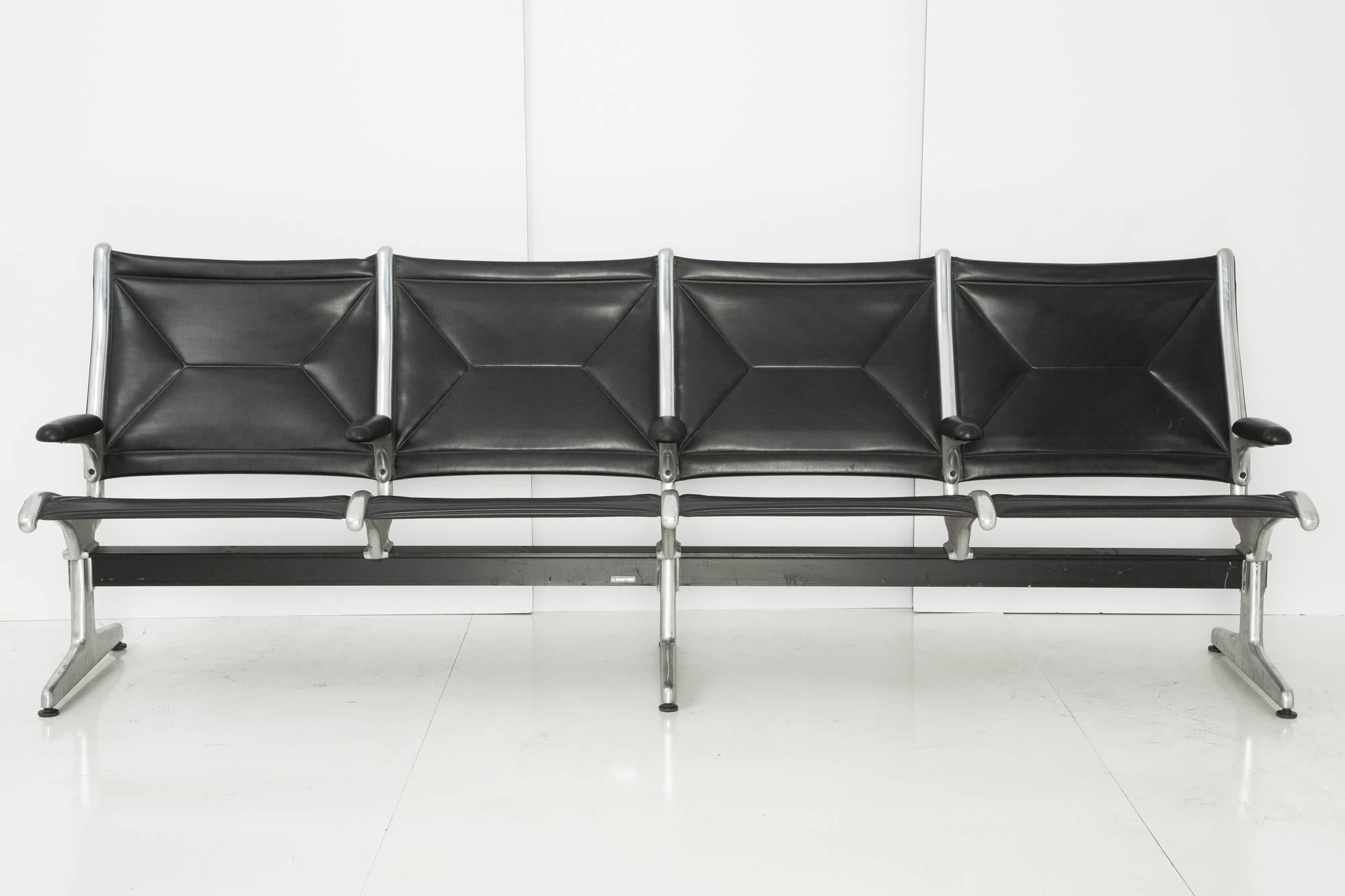 Ray and Charles Eames were commissioned to design the perfect utilitarian seating for the first international airports in 1962, created for comfort and convenience. For the modern-day eclecticists and discerning collectors, these pieces are