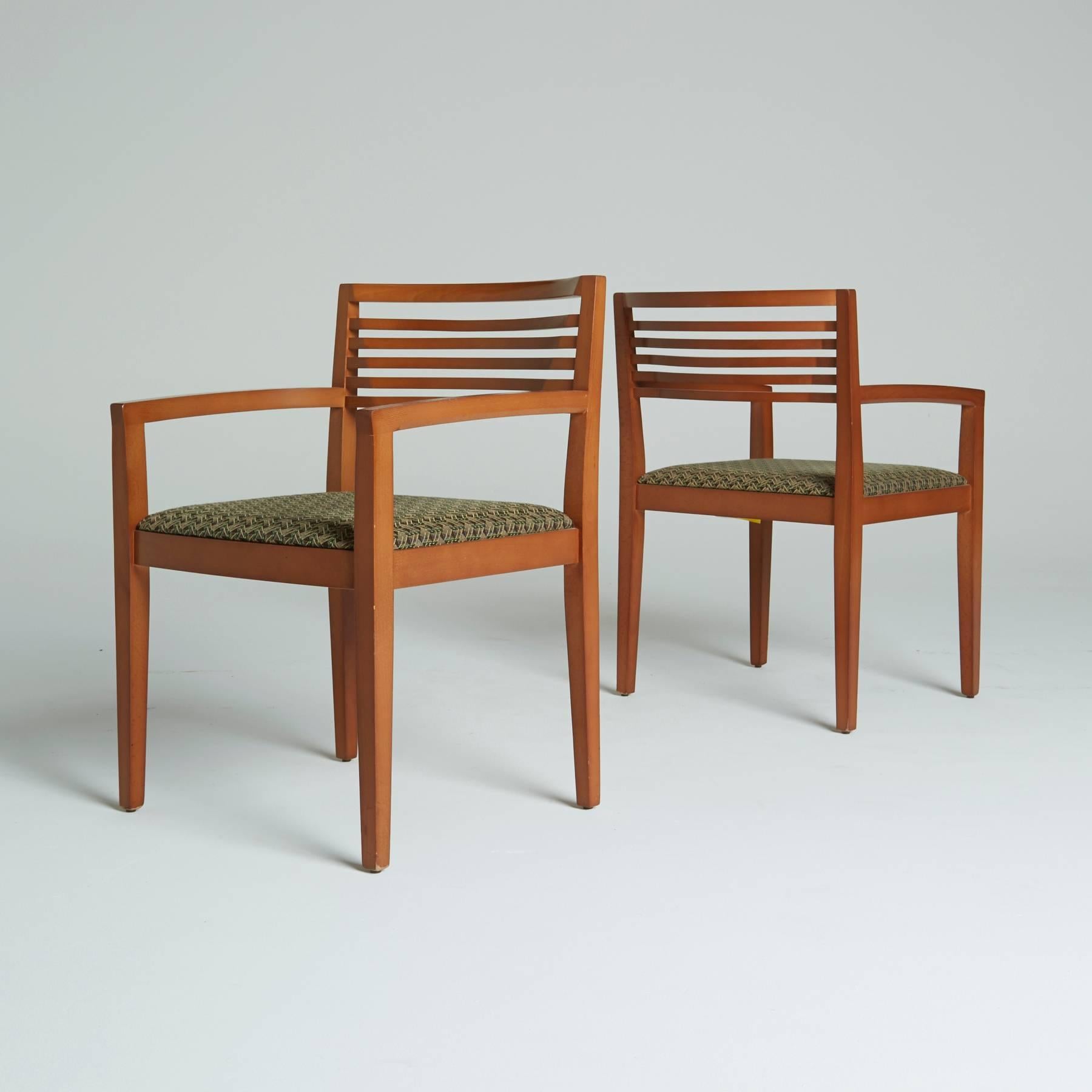 American Pair of Armchairs by Joseph and Linda Ricchio for Knoll International 