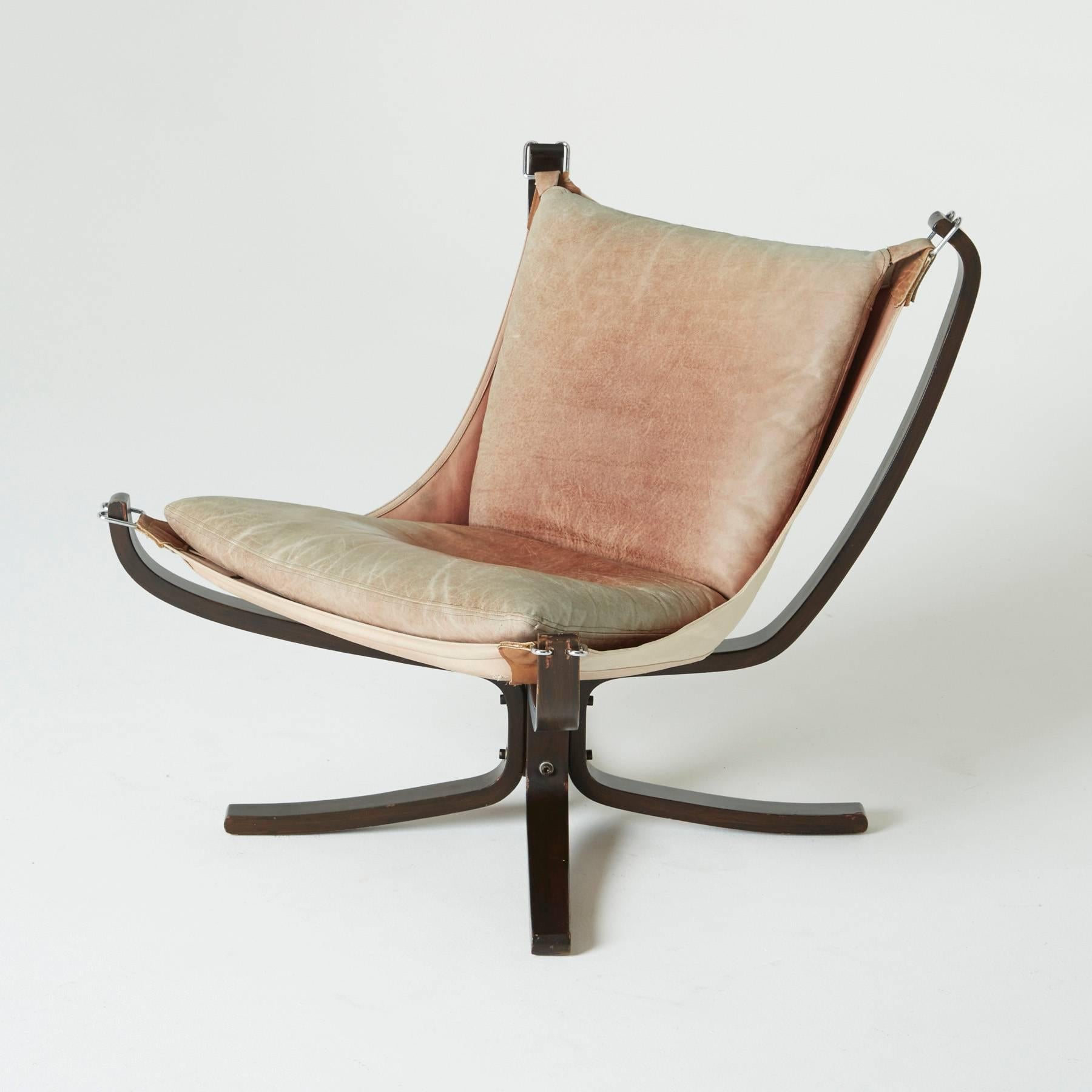 Mid-Century Modern Falcon Chair by Sigurd Ressell for Vatne Møbler