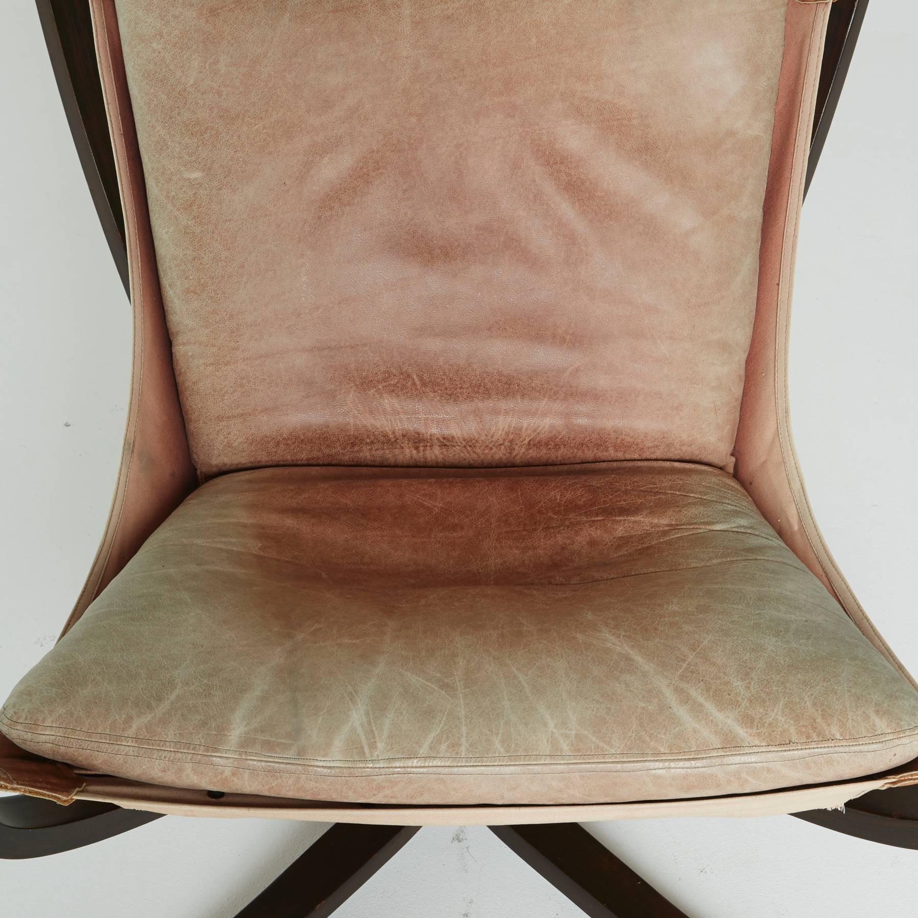 Falcon Chair by Sigurd Ressell for Vatne Møbler In Good Condition In Los Angeles, CA