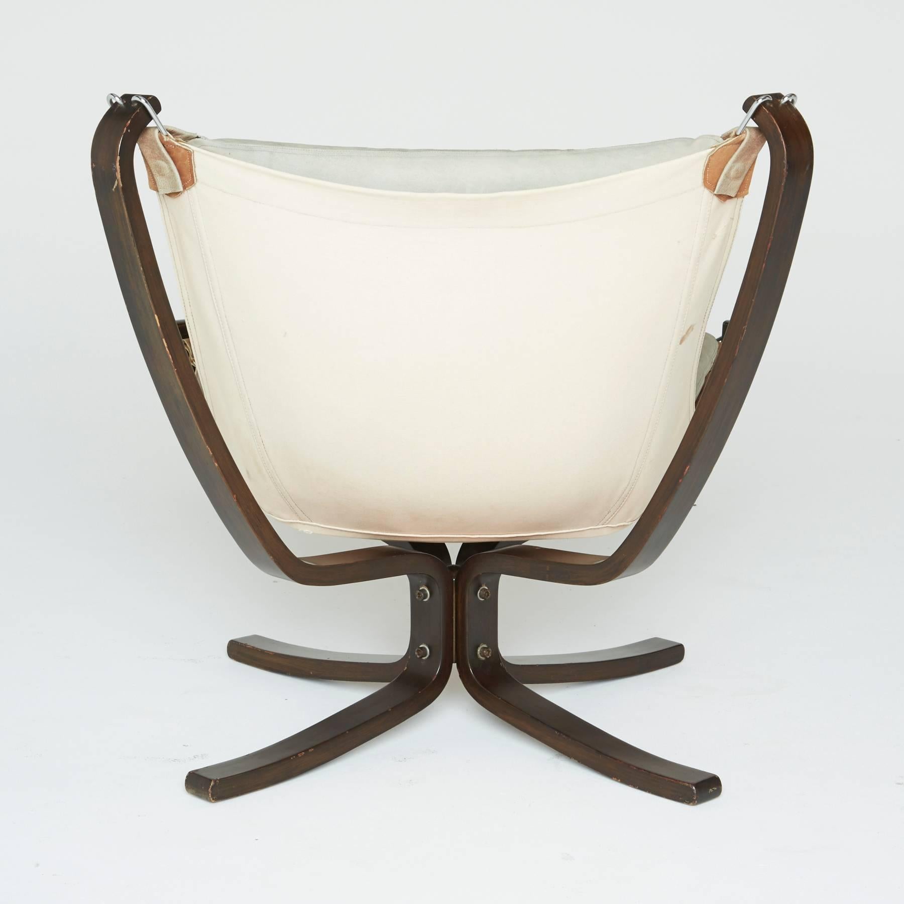 Late 20th Century Falcon Chair by Sigurd Ressell for Vatne Møbler