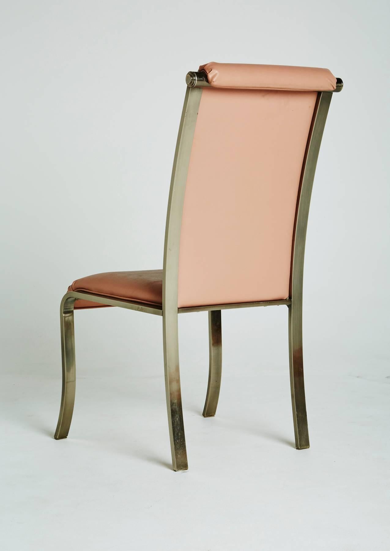 American Milo Baughman for Design Institute of America Dining Chairs