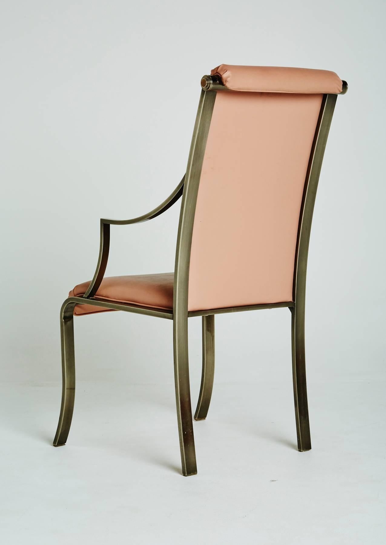 Chrome Milo Baughman for Design Institute of America Dining Chairs