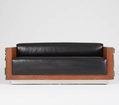 Brutalist Handcrafted Sofa, Custom Limited Edition