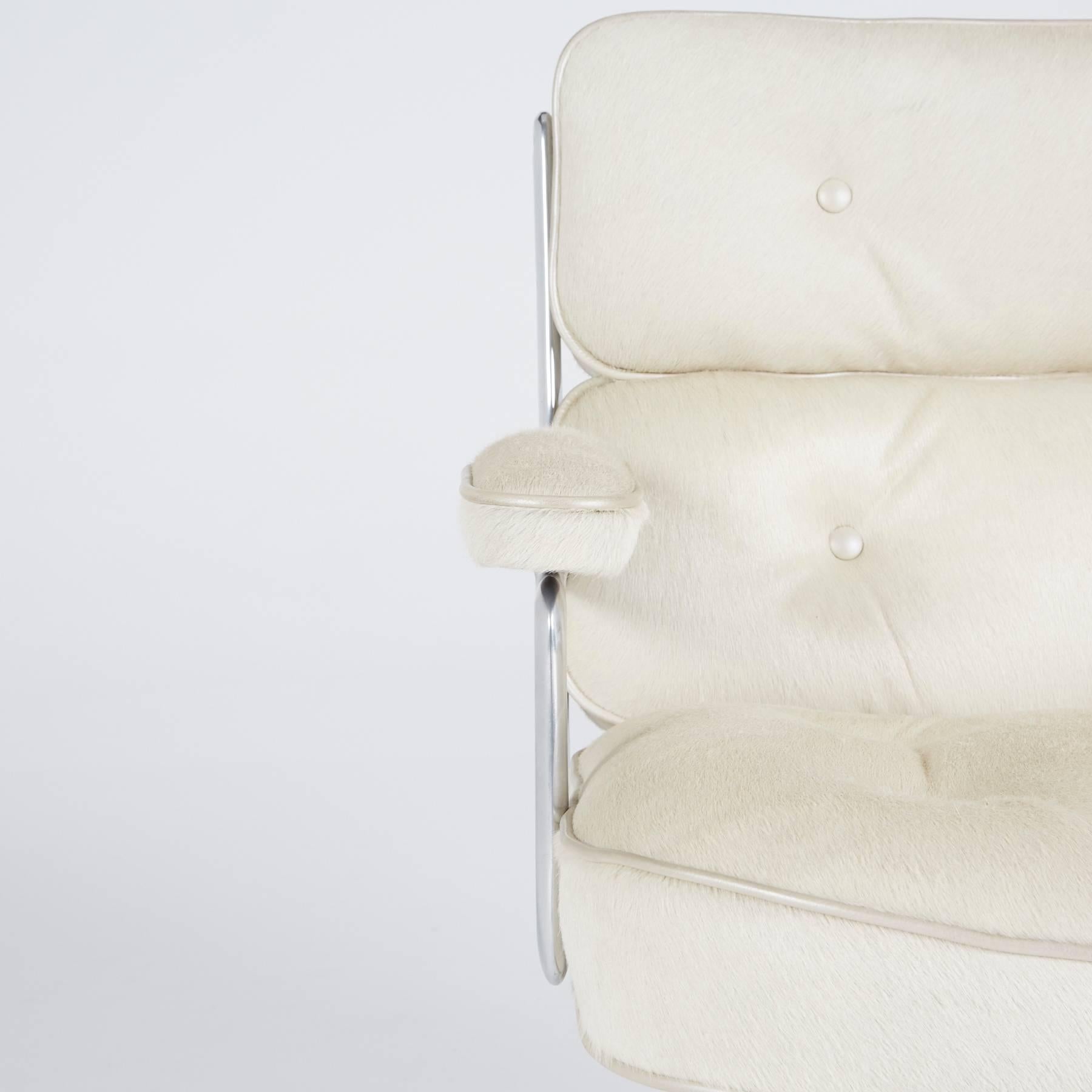 Mid-Century Modern Hair-on Hide Time Life Lobby Chairs by Eames for Herman Miller (Only 1 Left)
