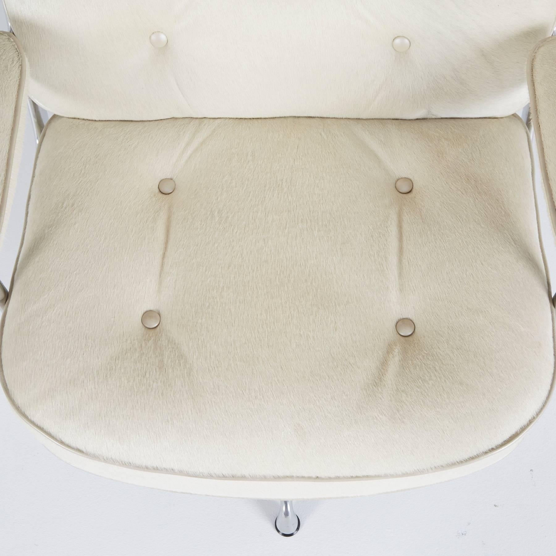 American Hair-on Hide Time Life Lobby Chairs by Eames for Herman Miller (Only 1 Left)