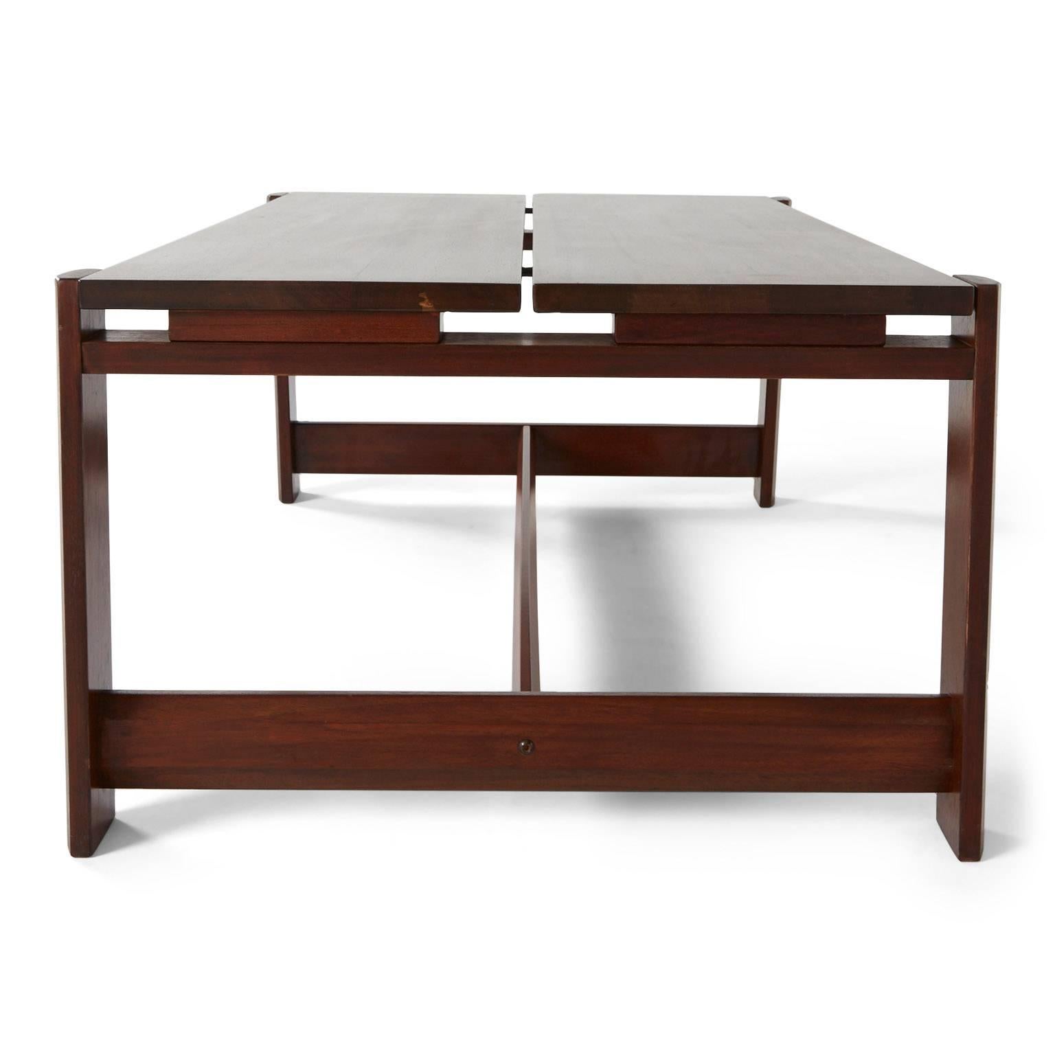 Sergio Rodrigues Large Mahogany Coffee Table for OCA Brazil 4