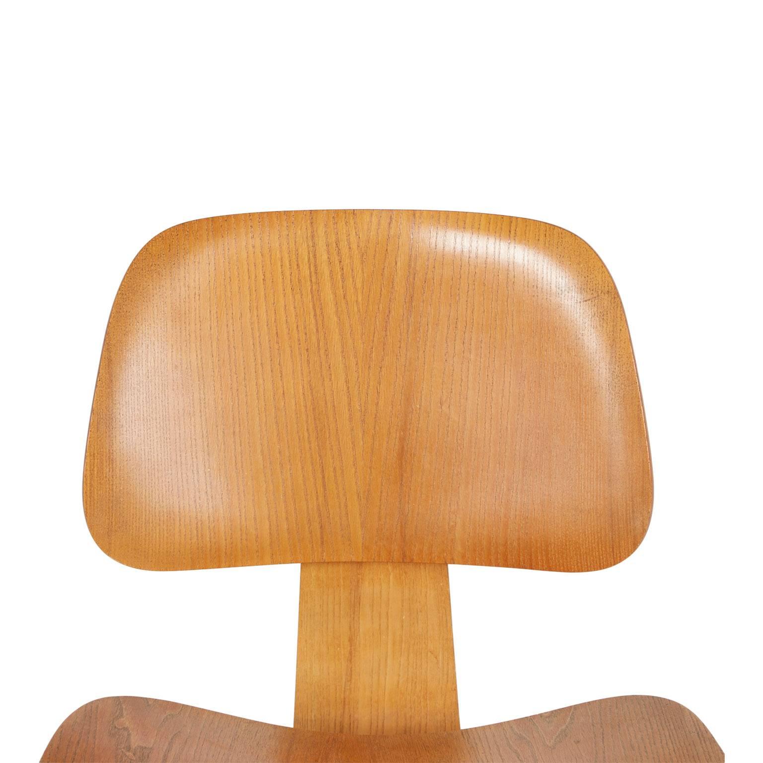 American Evans Rare 1940s DCW Molded Plywood Chairs by Charles and Ray Eames